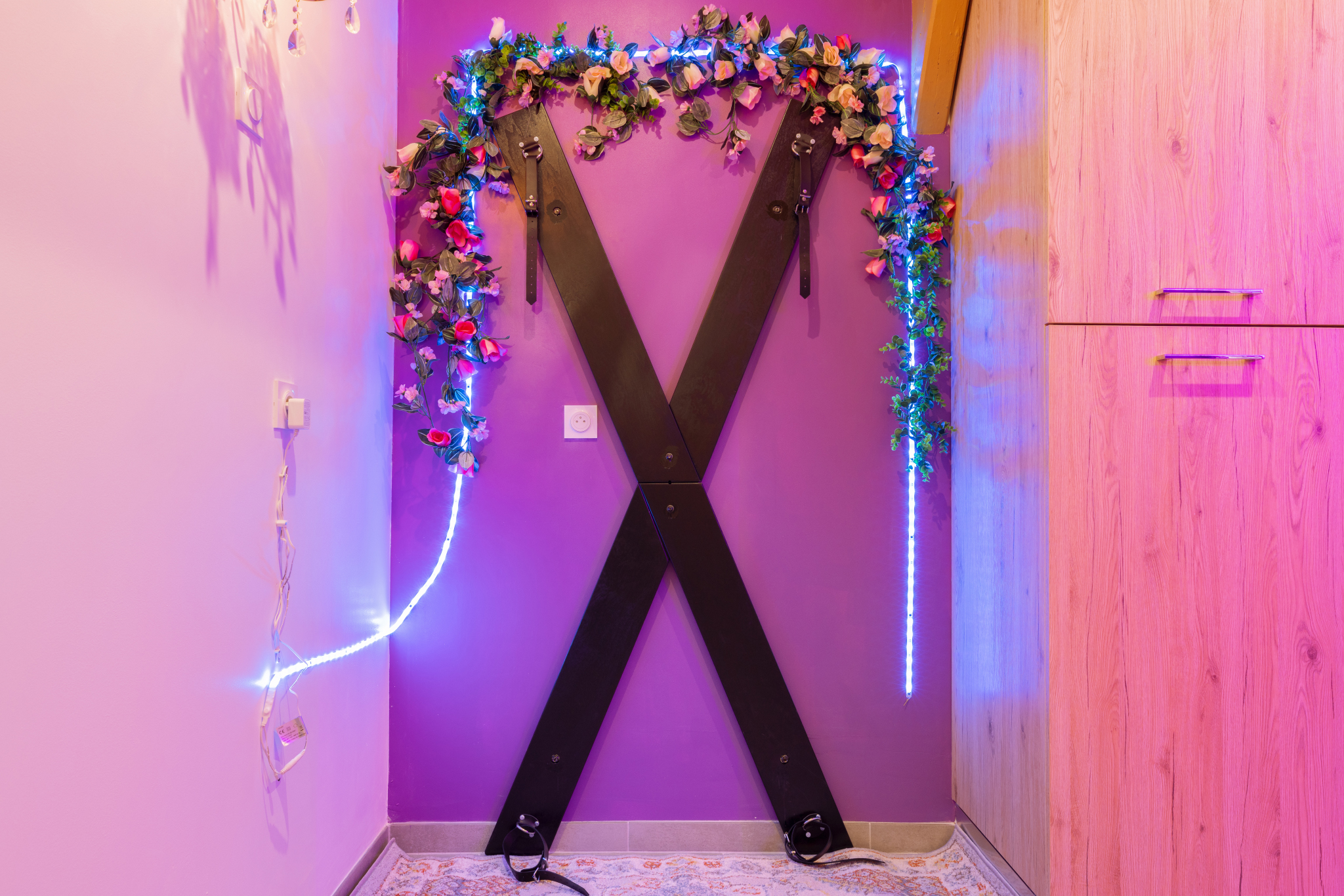 Le bridger love & Spa — Love Room avec spa à Aude à Gaja-et-Villedieu — chambre