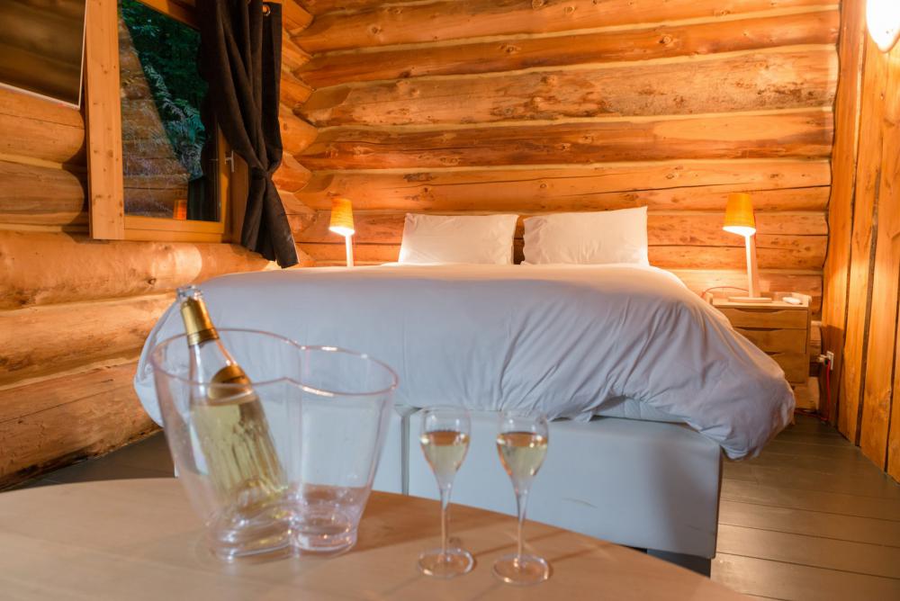 Chalet Spa de Prestige : une évasion sensorielle en Aquitaine à Lanouaille — cuisine