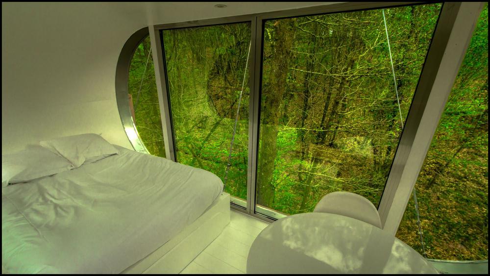 Le Module : une expérience inclassable en Aquitaine à Lanouaille — chambre