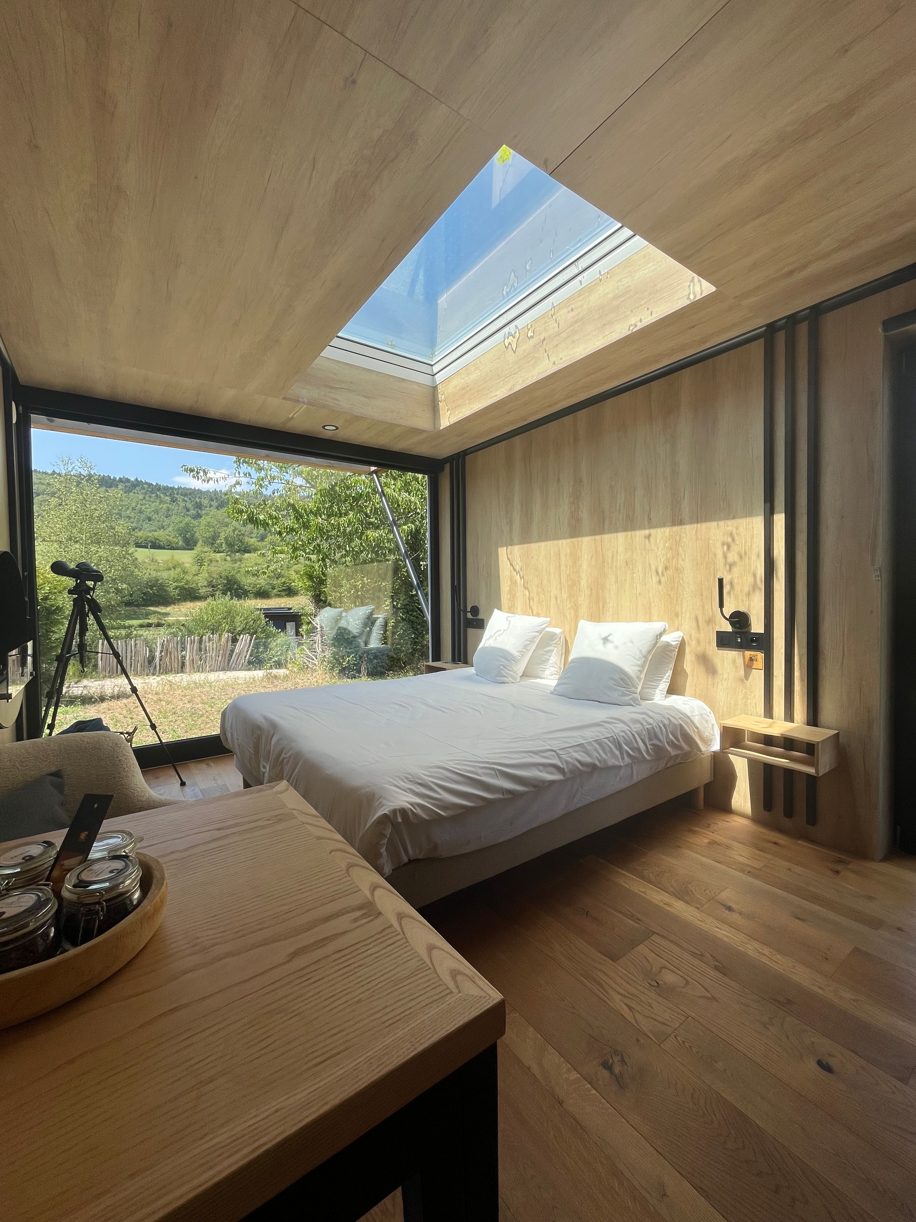 Photo 2/10 — Lodge « Lodge famille sur terre & bain nordique — La Rive Étoilée » à Plateau d'Hauteville Ain