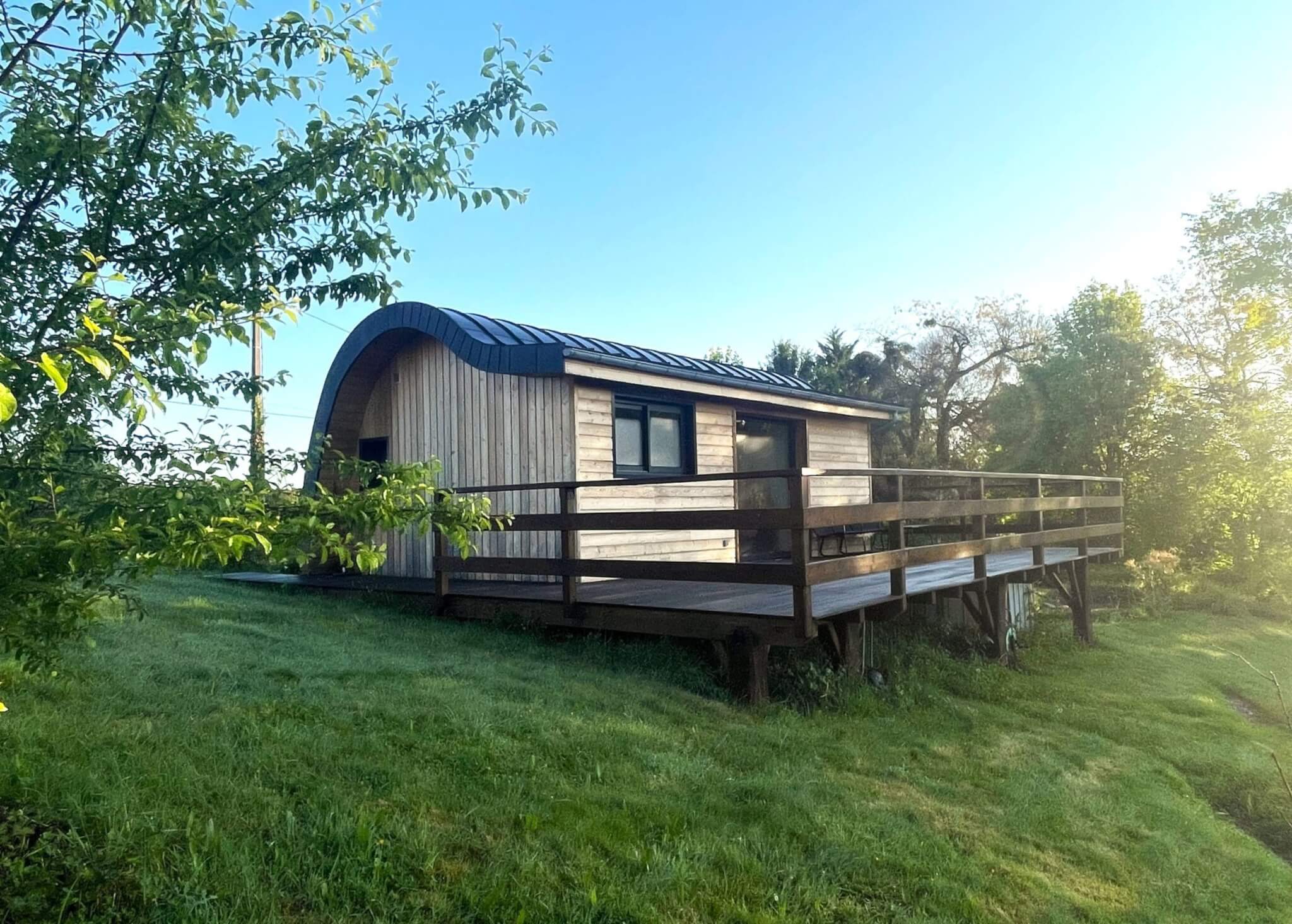 Cabane La Pocquita — Cabane avec piscine à Oloron-Sainte-Marie (Pyrénées-Atlantiques) — Cabane à Oloron-Sainte-Marie