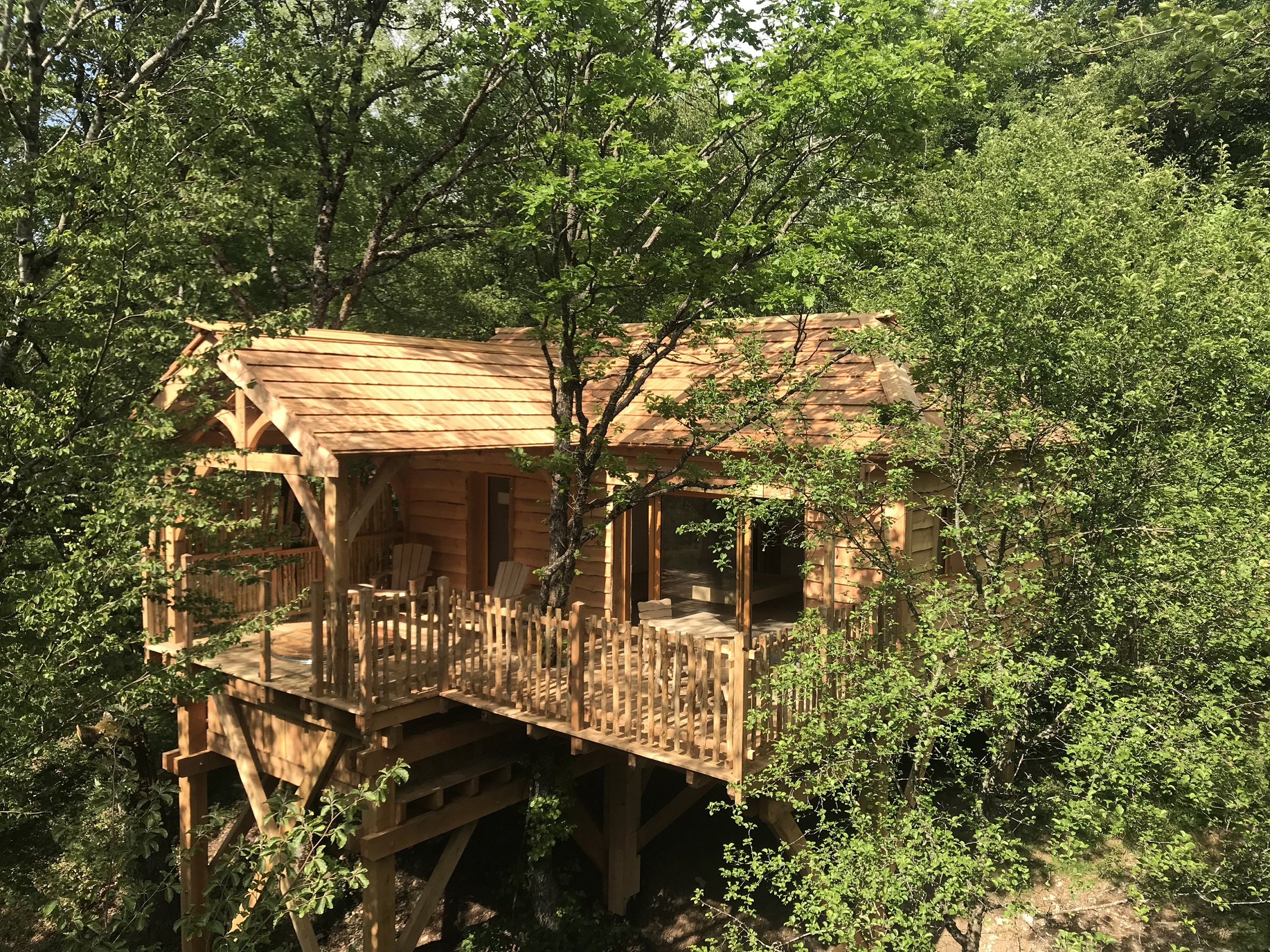 Cabane Spa Écureuil : une évasion dans les arbres en Franche-Comté
