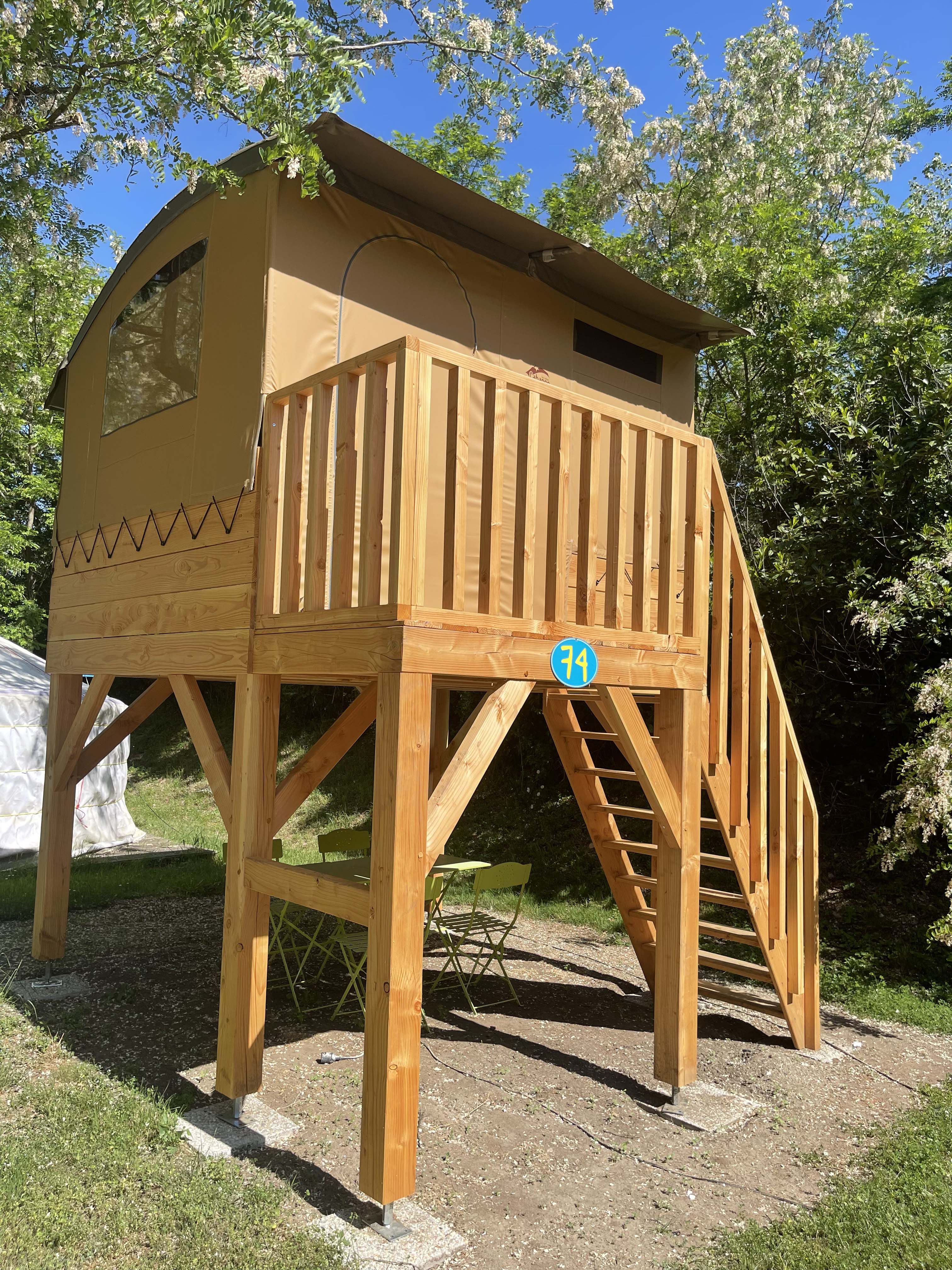 Les Insolites - Tente baroudeur — Confort en pleine nature en Ardèche