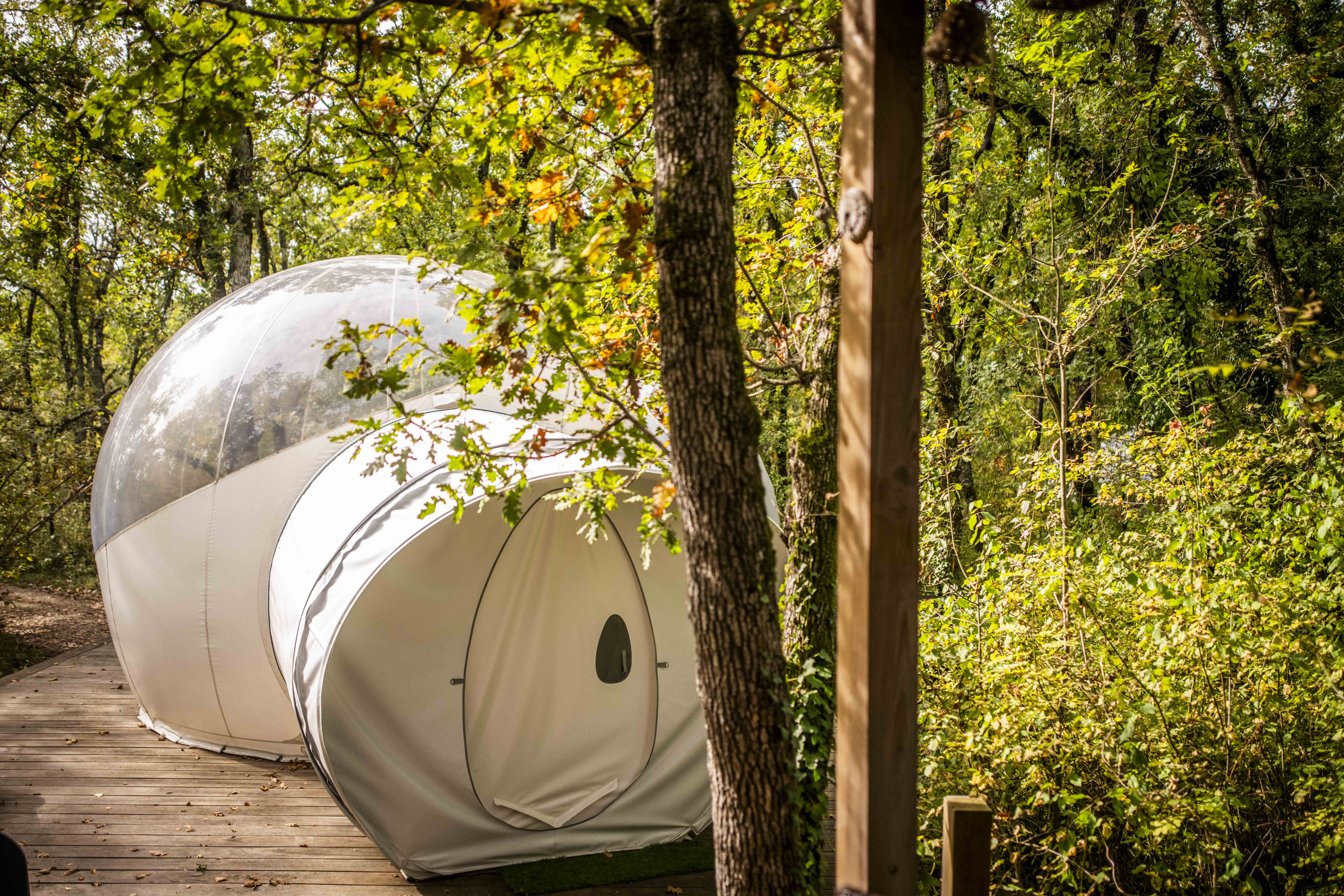 Bull'Cupidon & Spa : une bulle romantique en Midi-Pyrénées à Cahuzac Sur Vère — espace de vie