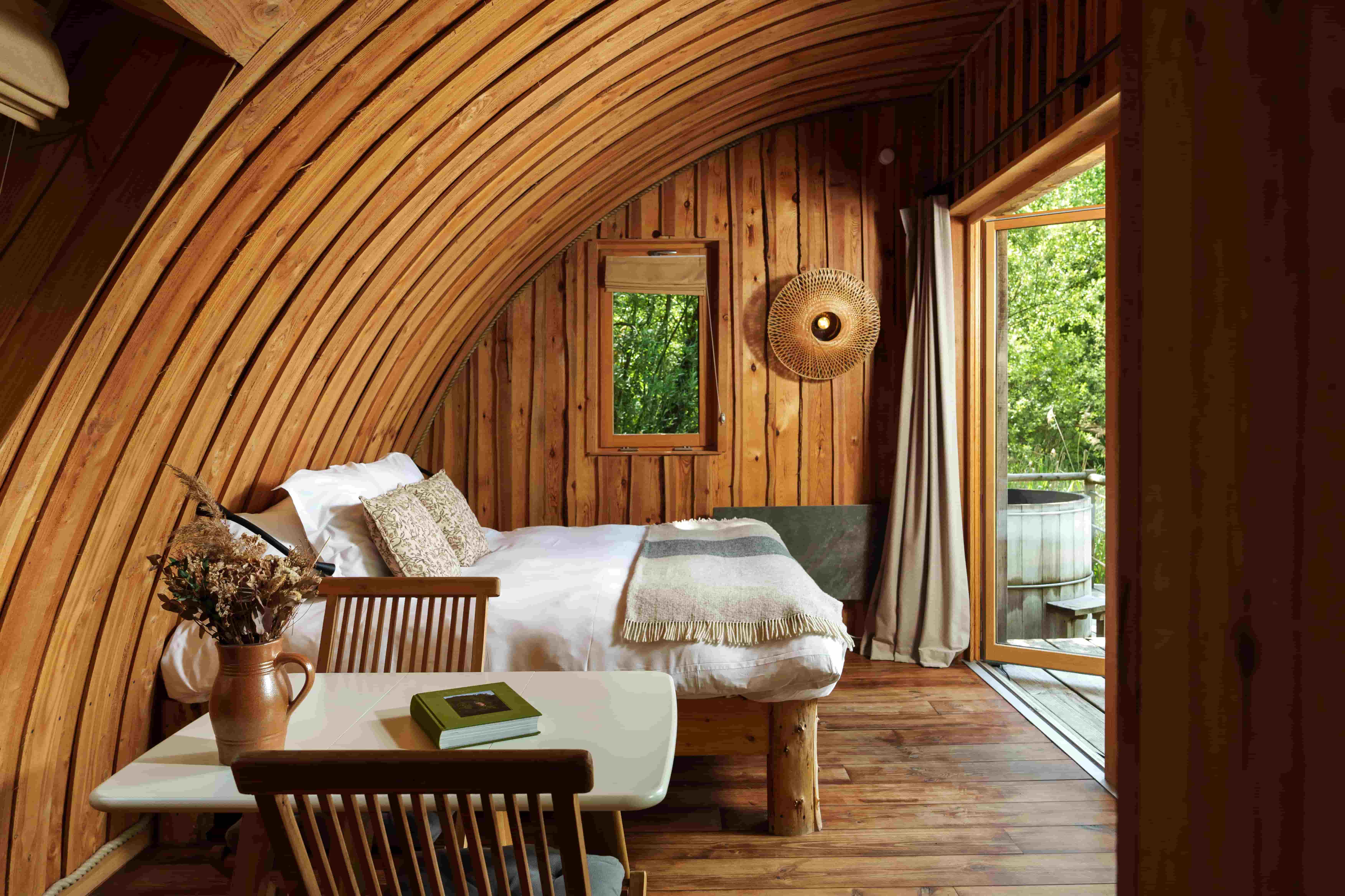Cabane Spa Halte Sauvage : une immersion en Picardie à St-Léger-Aux-Bois — espace de vie