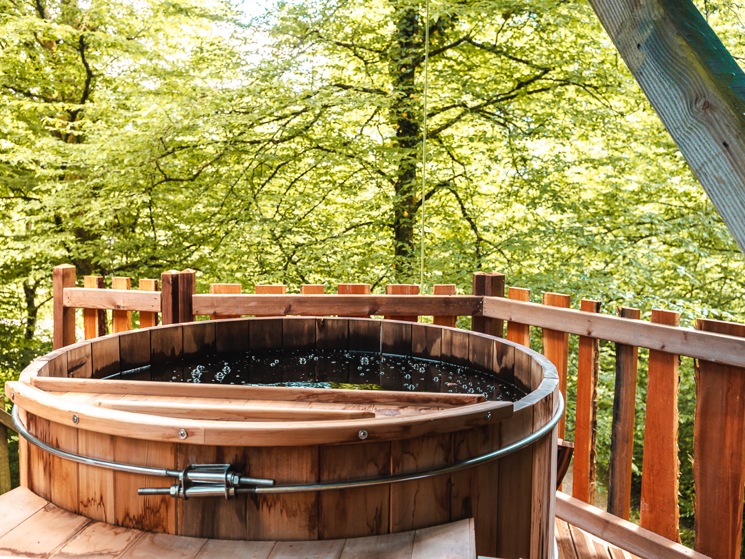 Photo 2/3 — Cabane « Cabane Spa Apesanteur : une évasion dans les arbres » à Joncherey Territoire de Belfort