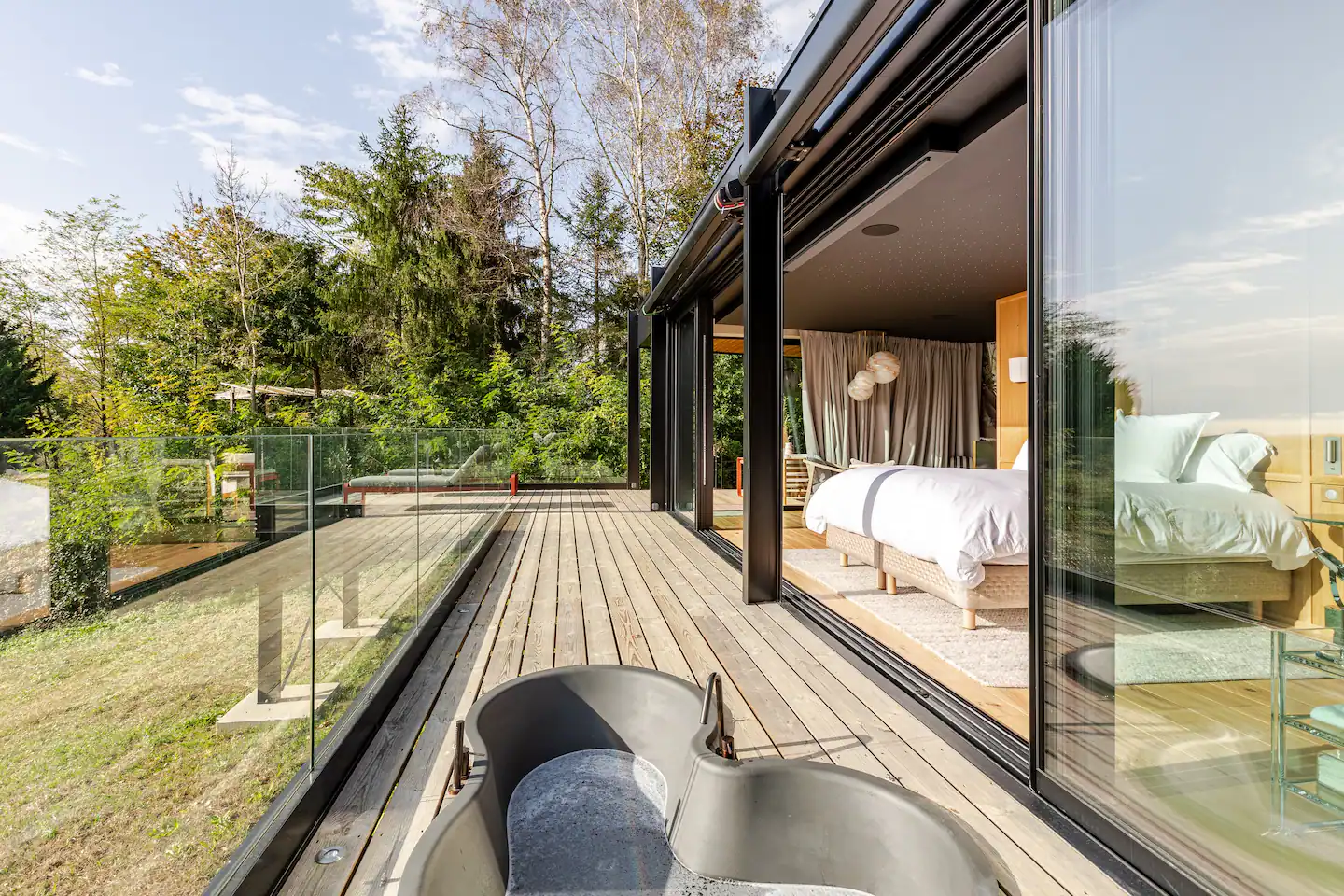 La Suite du Domaine La Paloma — Luxe avec spa à Pau (Pyrénées-Atlantiques) à Pau — vue intérieure