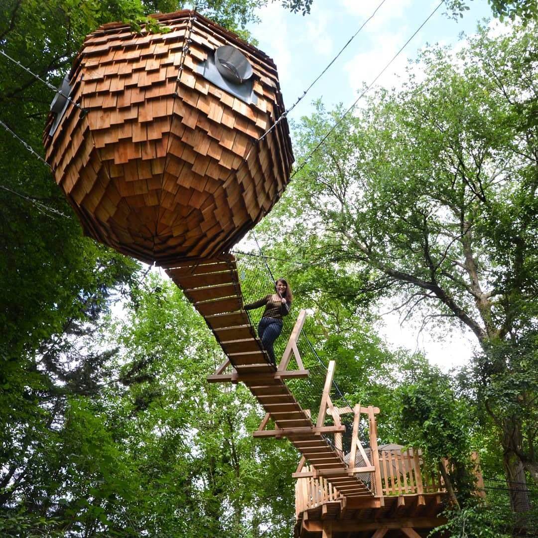Cabane Spa Cocoon Étoilé : une évasion sensorielle en Picardie à Rosoy-En-Multien — chambre