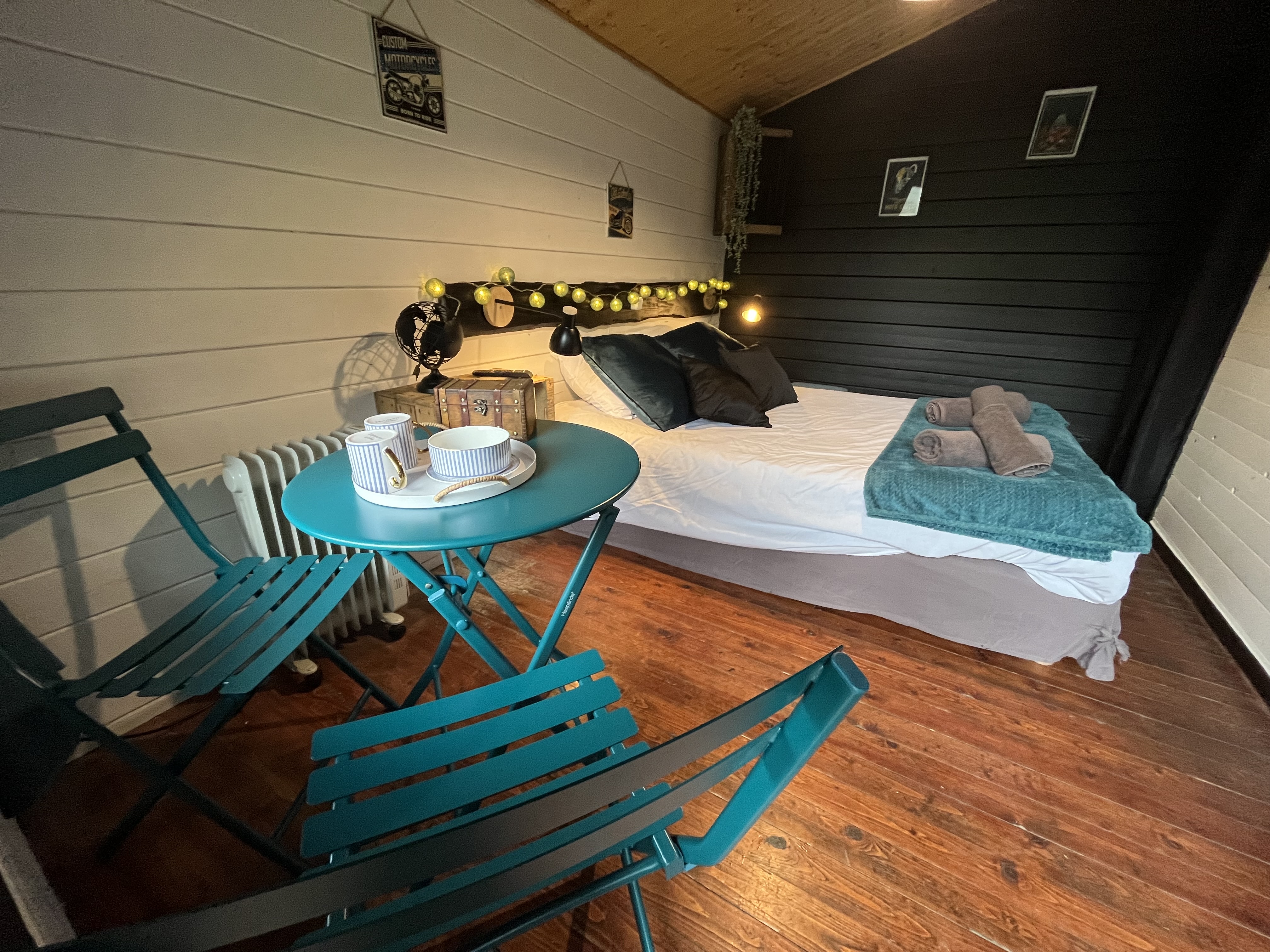 Chalet Guzzi — Séjour cocooning avec spa à Tarn à Albi — cuisine