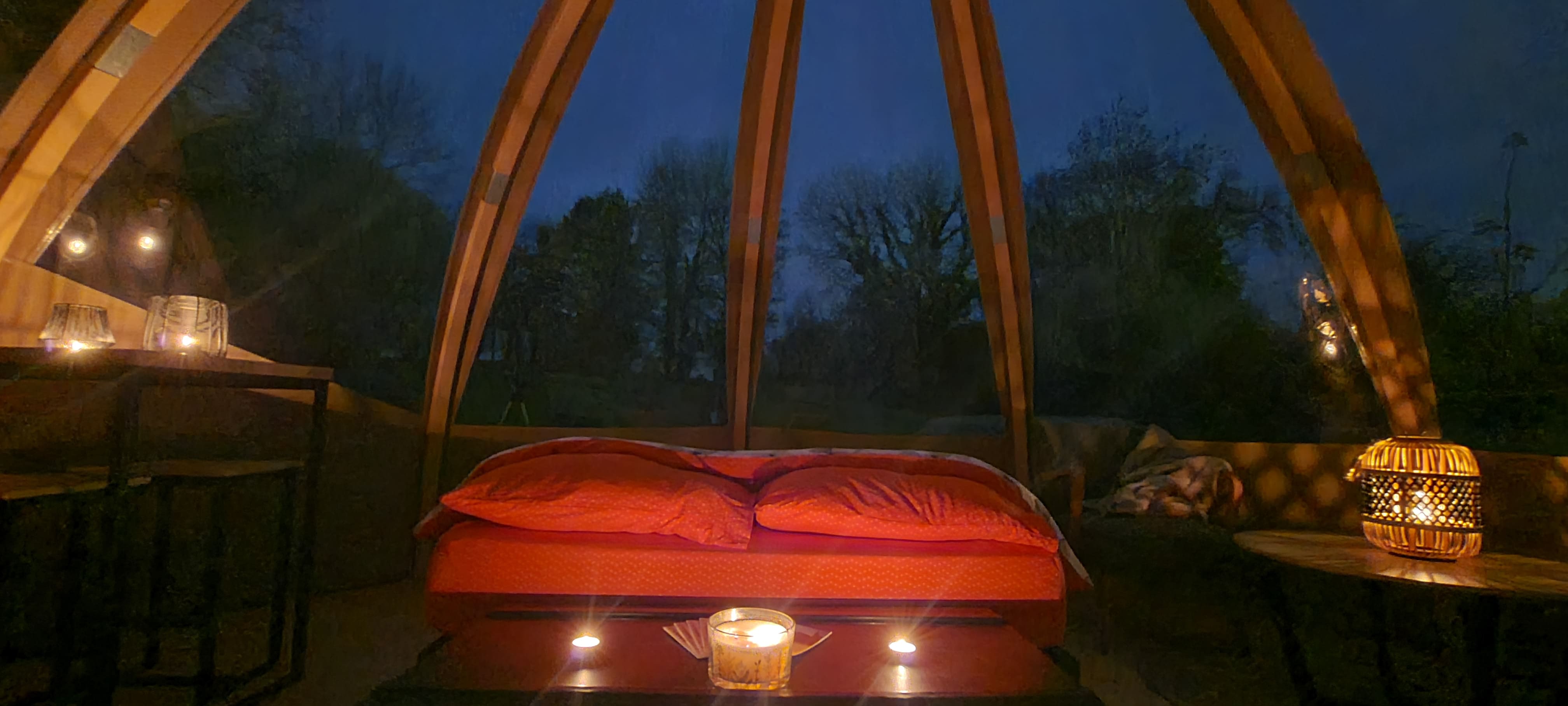 La Sphère étoilée : un wigwam enchanteur en pleine nature — Tipi à Hauts-de-France