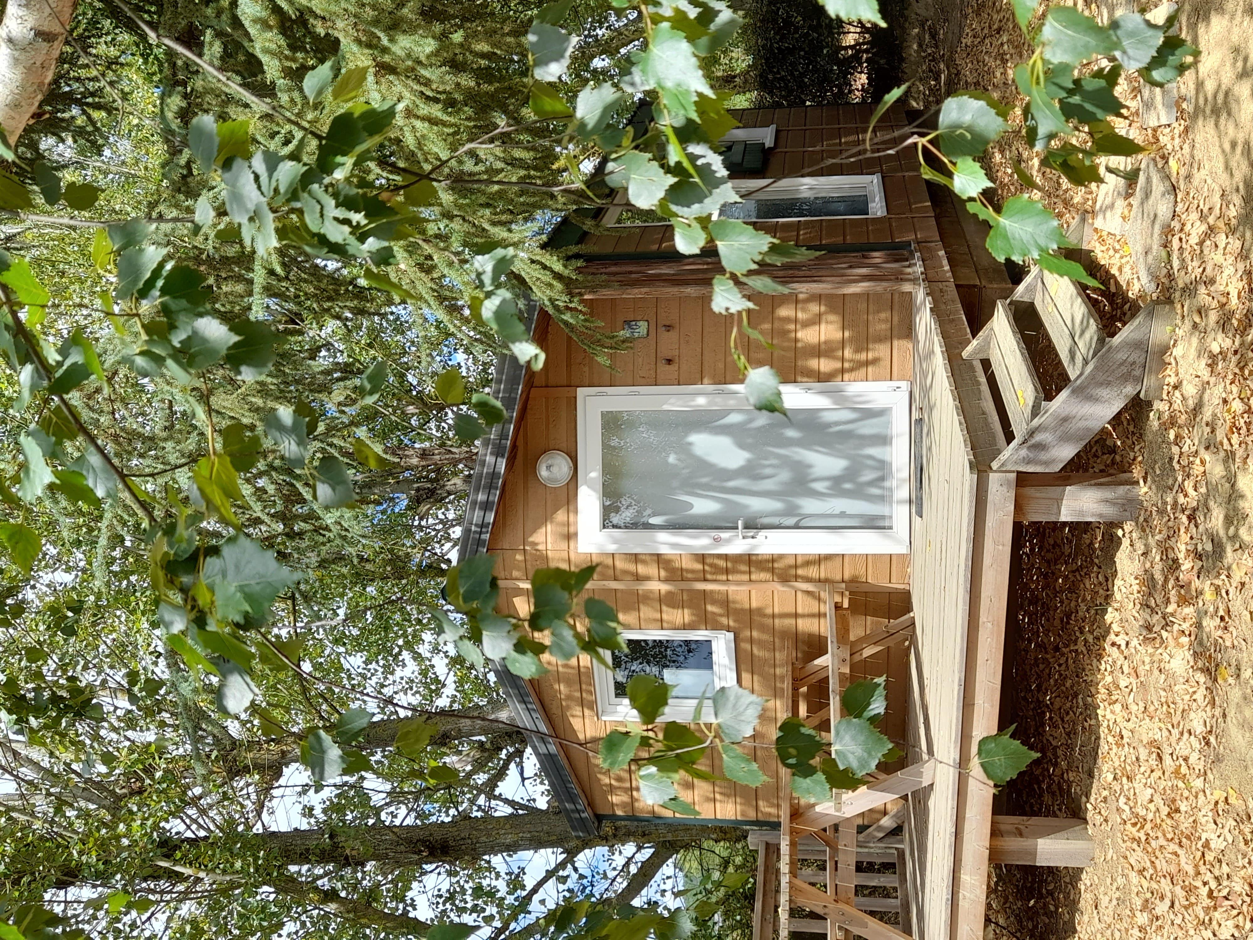 Chalet Duo Nature & Bois : une évasion au cœur des Pyrénées à Sarrecave — vue intérieure