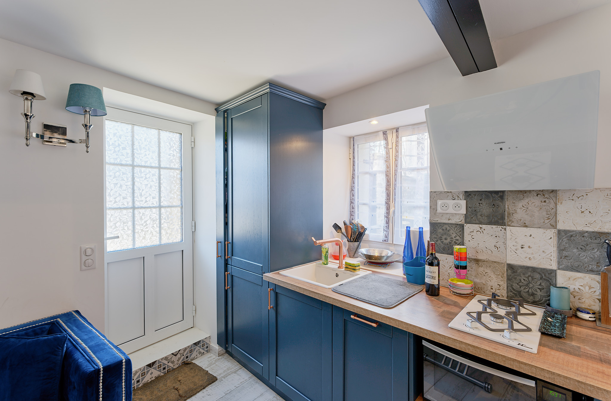 La Folie du Passeur — Maison insolite avec spa à Pressagny-l’Orgueilleux à Pressagny-l'Orgueilleux — chambre