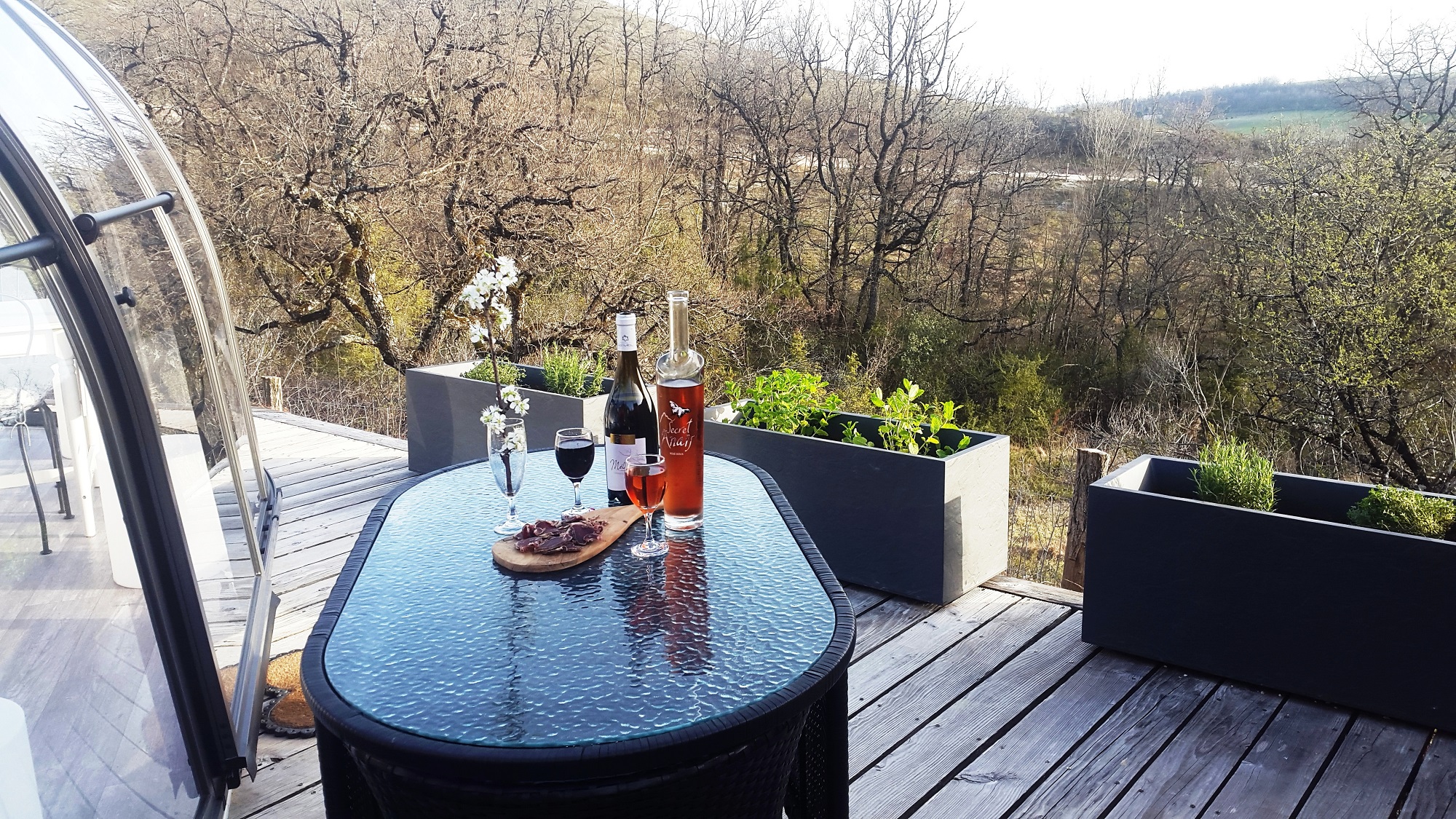Dôme Prestige : une expérience unique en pleine nature à Labastide De Penne — chambre