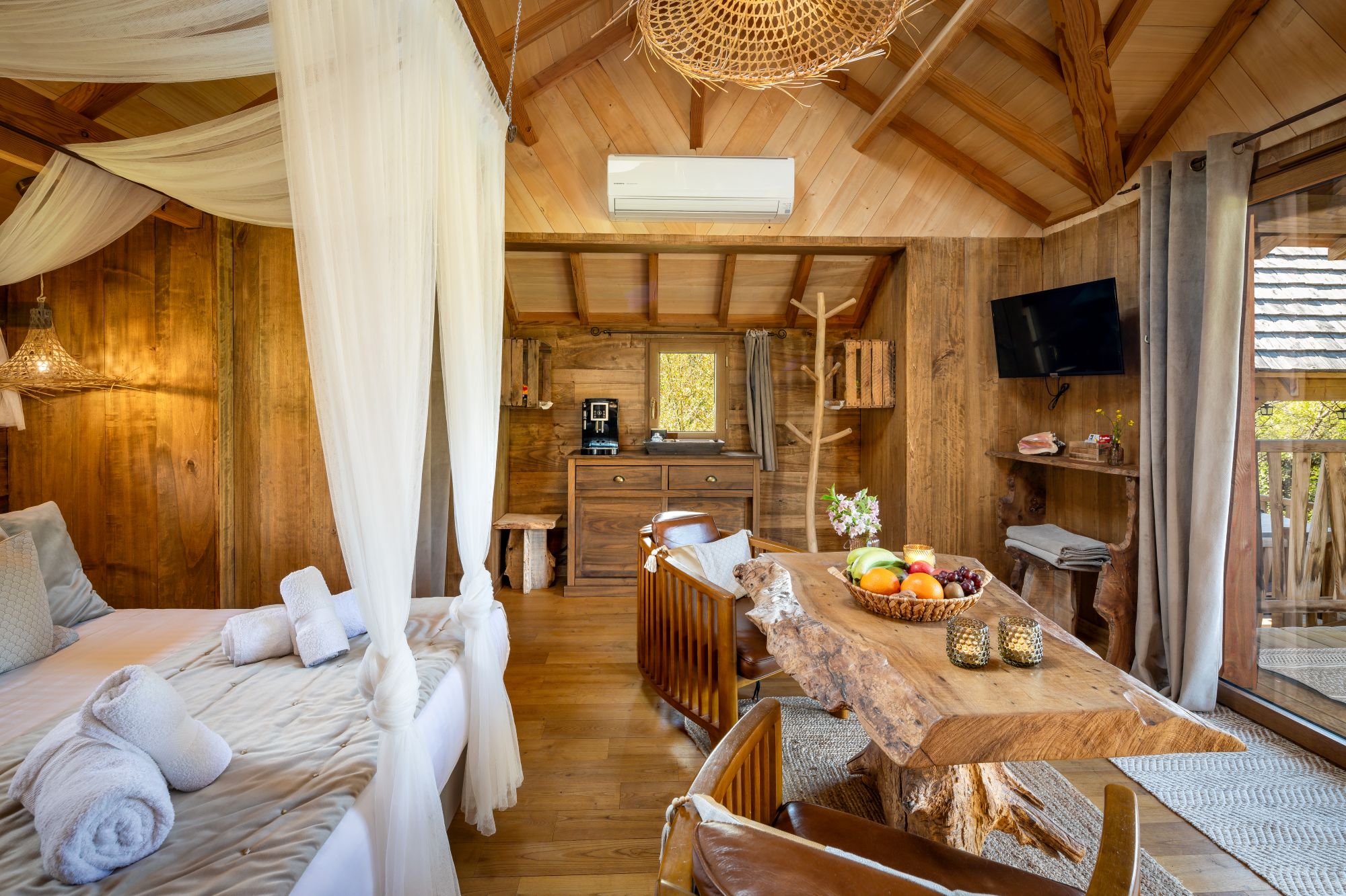 Cabane Spa Tobago : une expérience unique en Aquitaine à Carsac-Aillac — cuisine