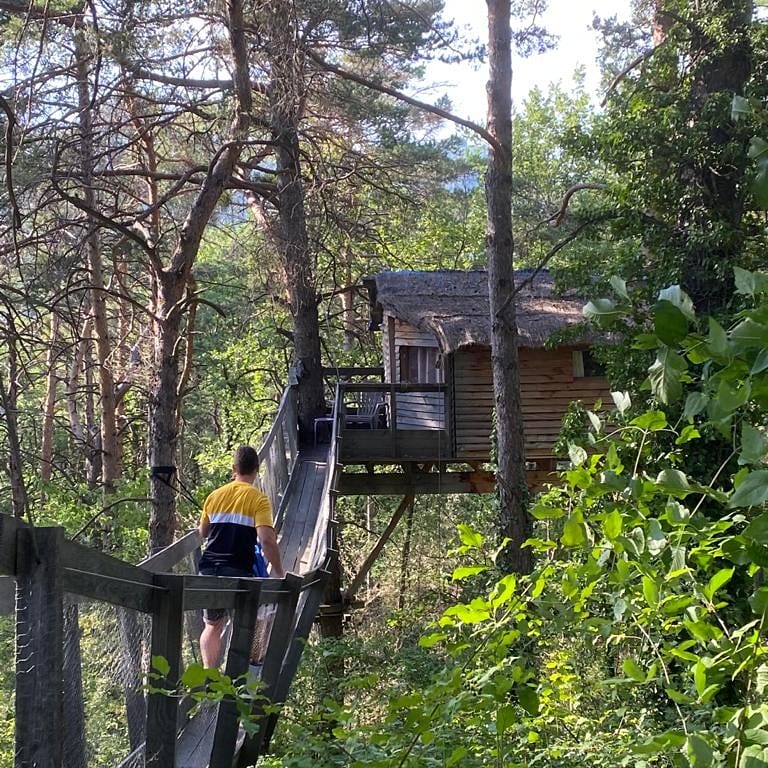 La Cabane de Camille : une expérience suspendue dans les arbres