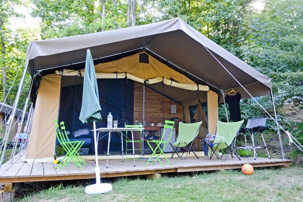 Tente Sweet + Saumur : un lodge safari au cœur de la nature