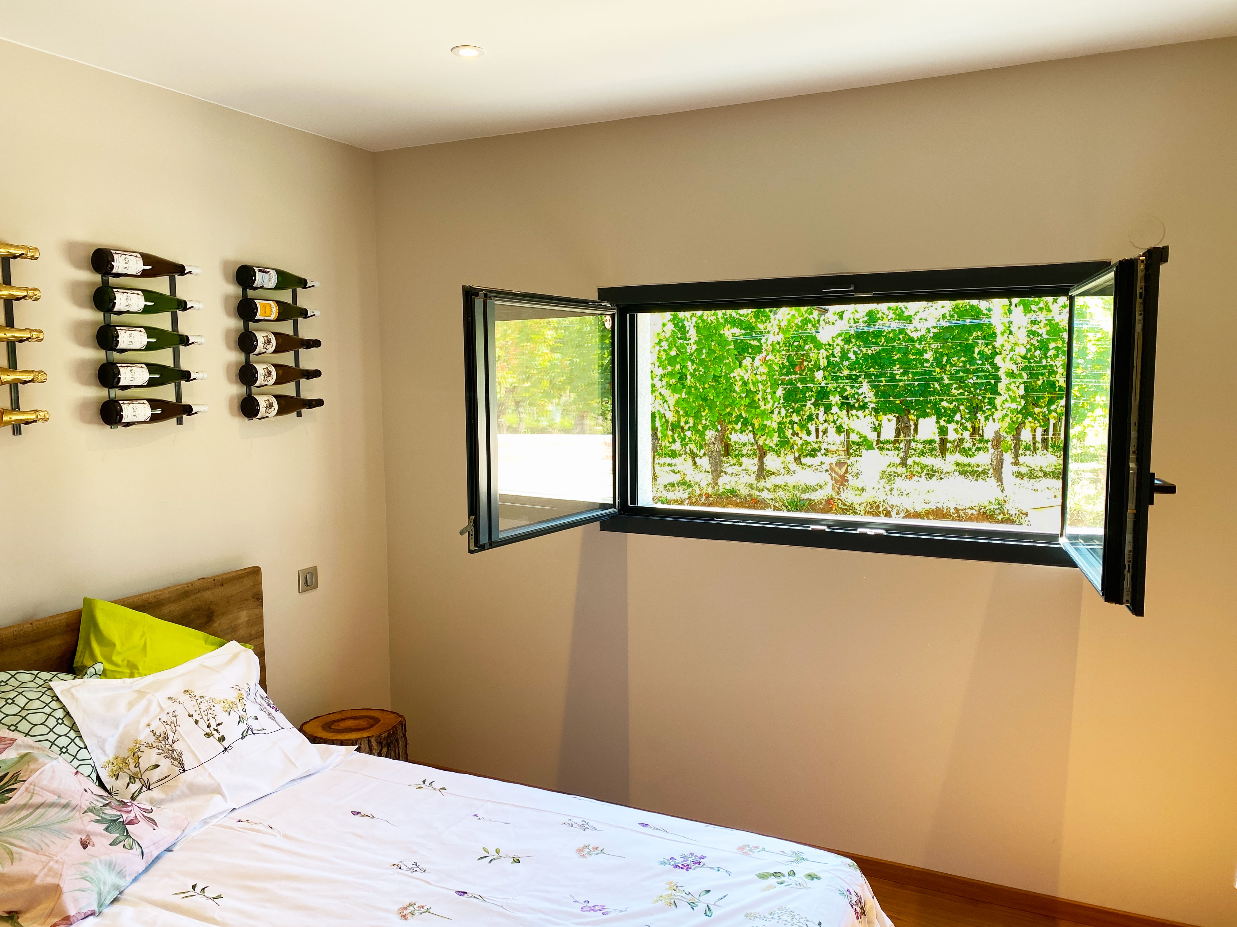 La Chambre aux Bouteilles — Expérience oenologique à Haut-Rhin à Eguisheim — chambre