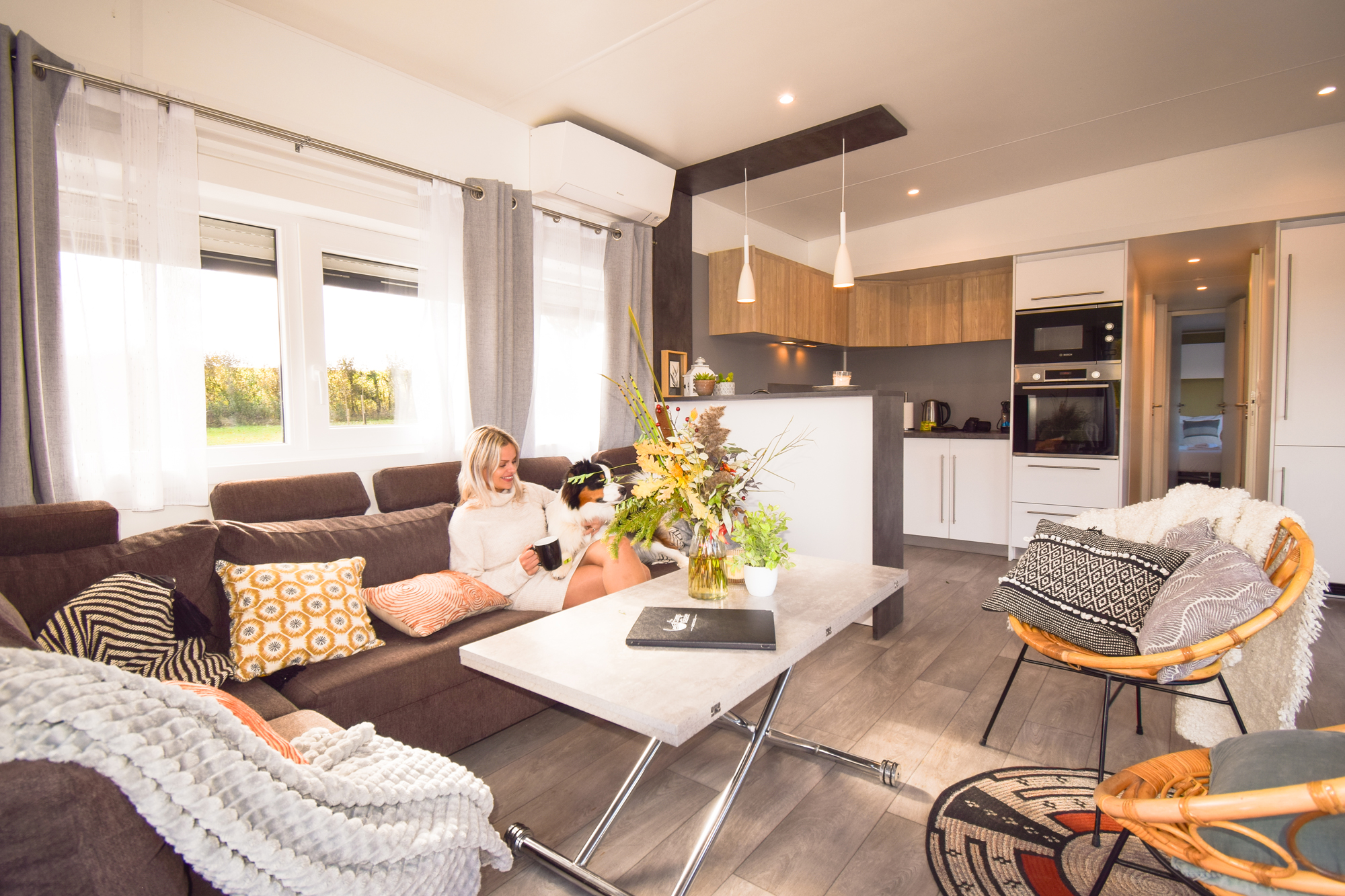 Lodge Prestige — Cabane sur pilotis avec spa à Seine-et-Marne à Gravon — salle de bain