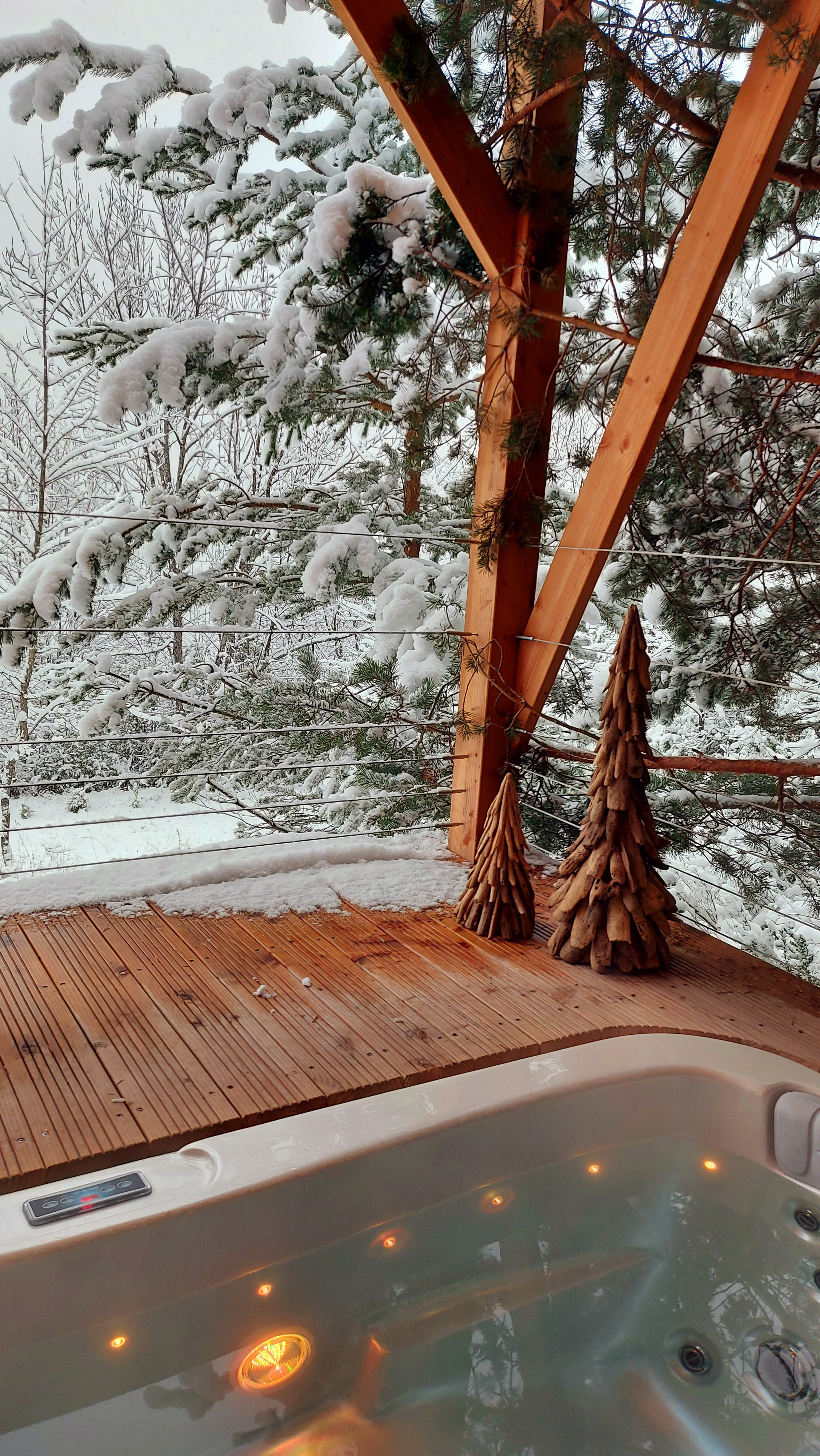 L'Empreinte — Cabane sur pilotis avec spa à Alpes-Maritimes à Nice — cuisine