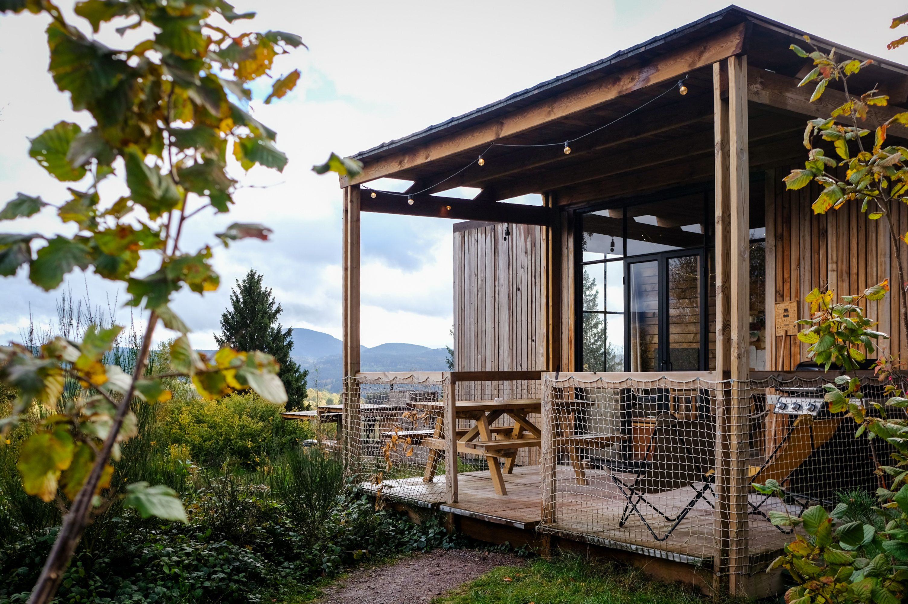 Nutchel Cabane Cosy — Séjour apaisant avec spa à Bas-Rhin à Obernai — chambre