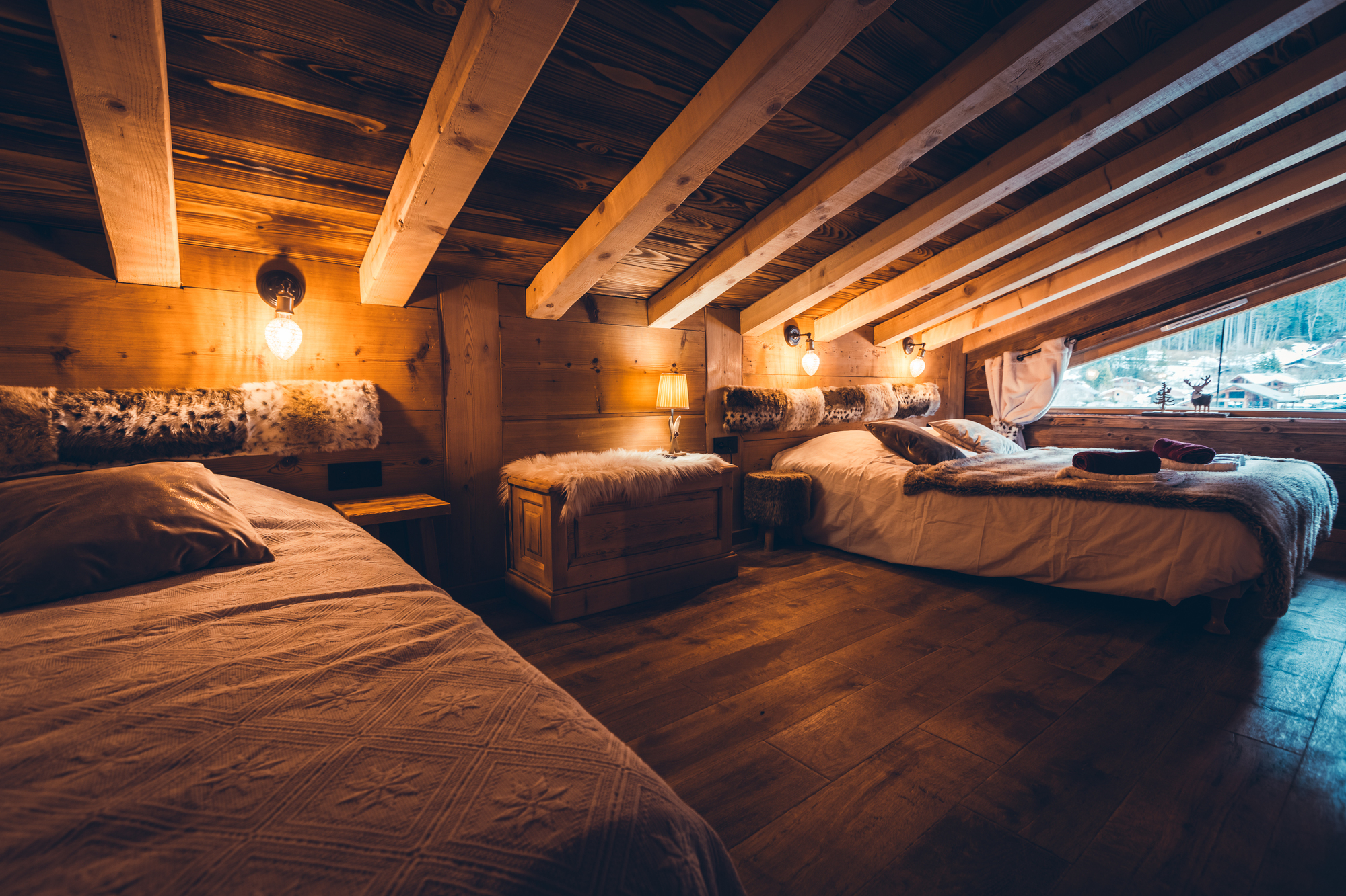 Chalet Utopia — Chalet avec spa à Haute-Savoie à Annecy — chambre