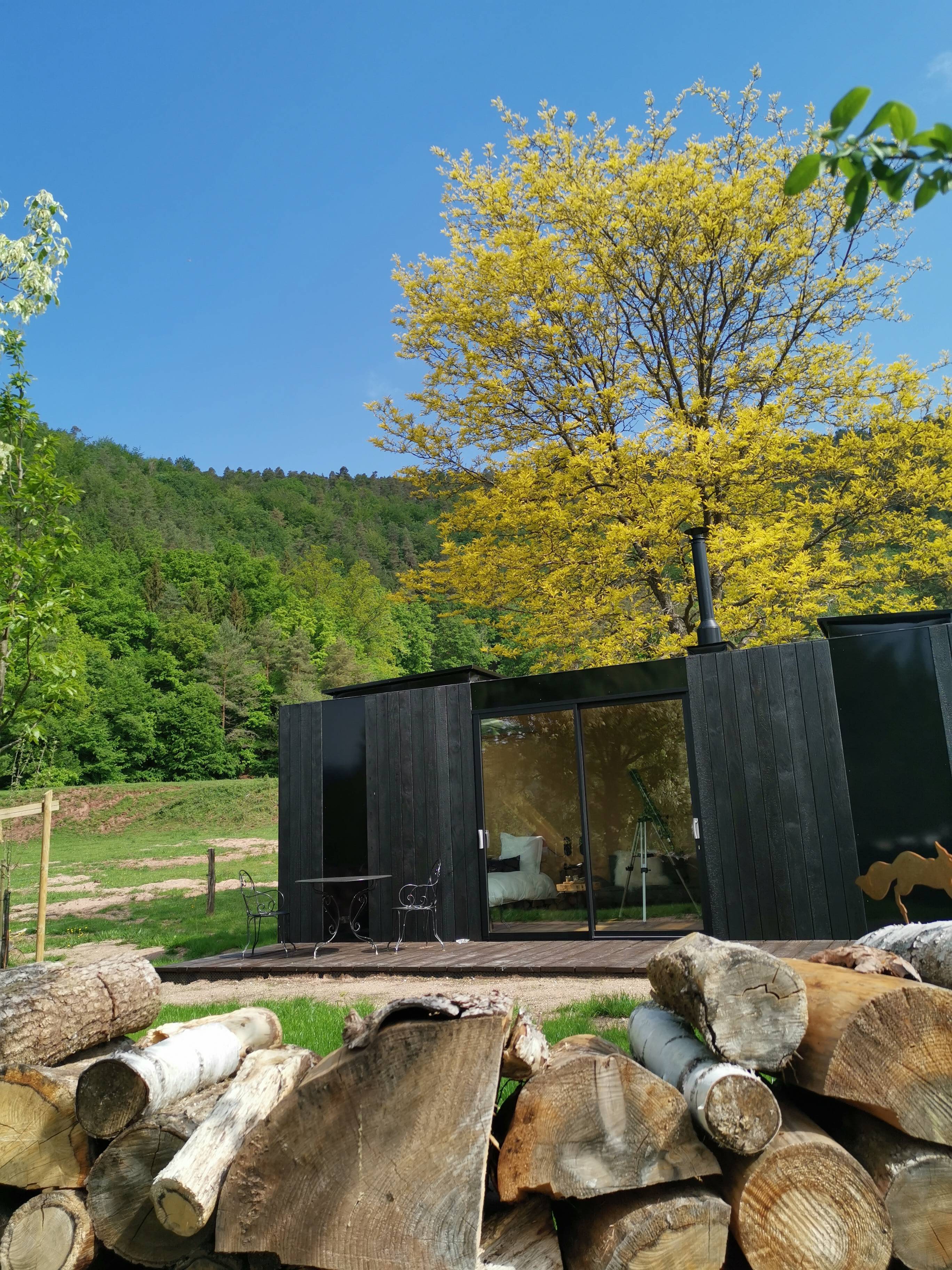 Lodge Lièvre — Ecolodge avec spa à Bas-Rhin à Obernai — cuisine
