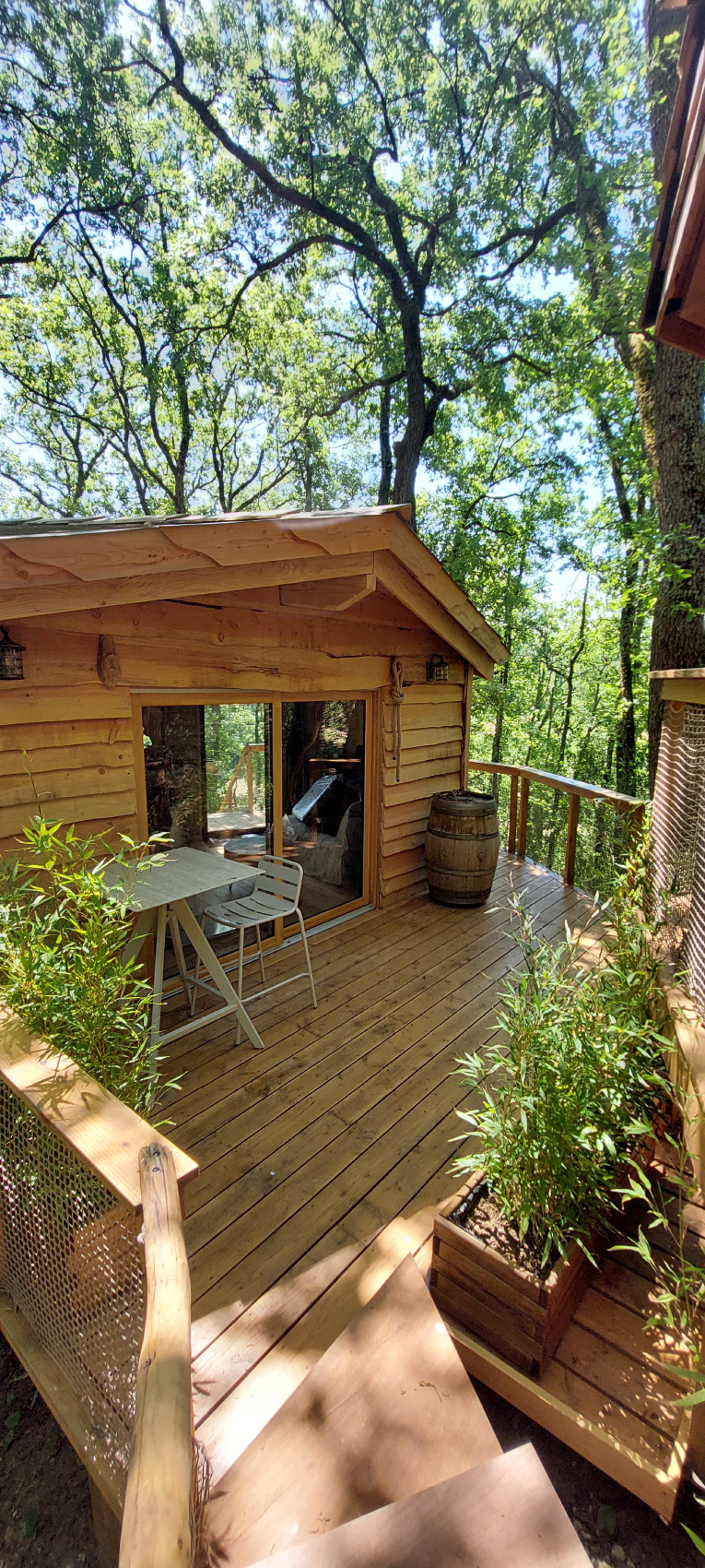 Cabane perchée GAIA — Nuit avec spa à Sarrant (Gers) à Sarrant — environnement naturel