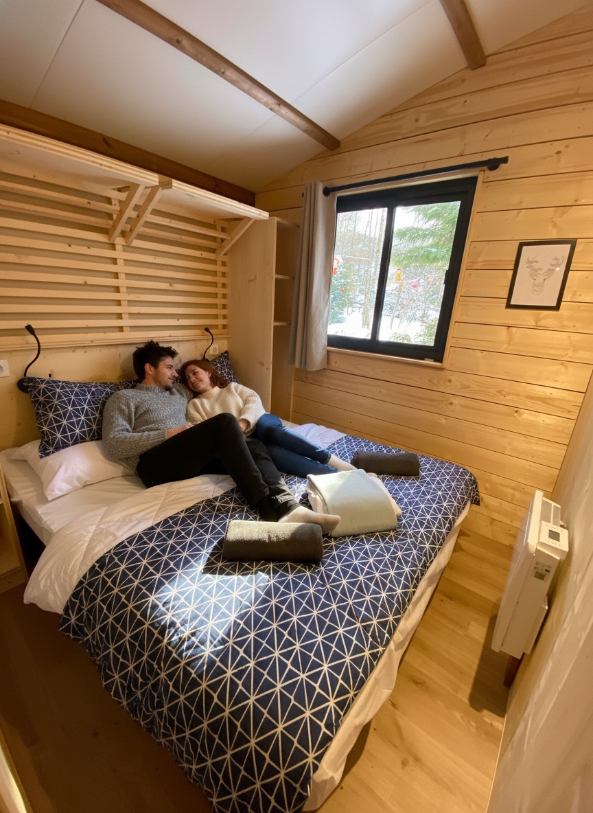 HY•Lødge Spa-6pers N°4 — Cabane avec spa privatif à Vosges à Épinal — environnement naturel