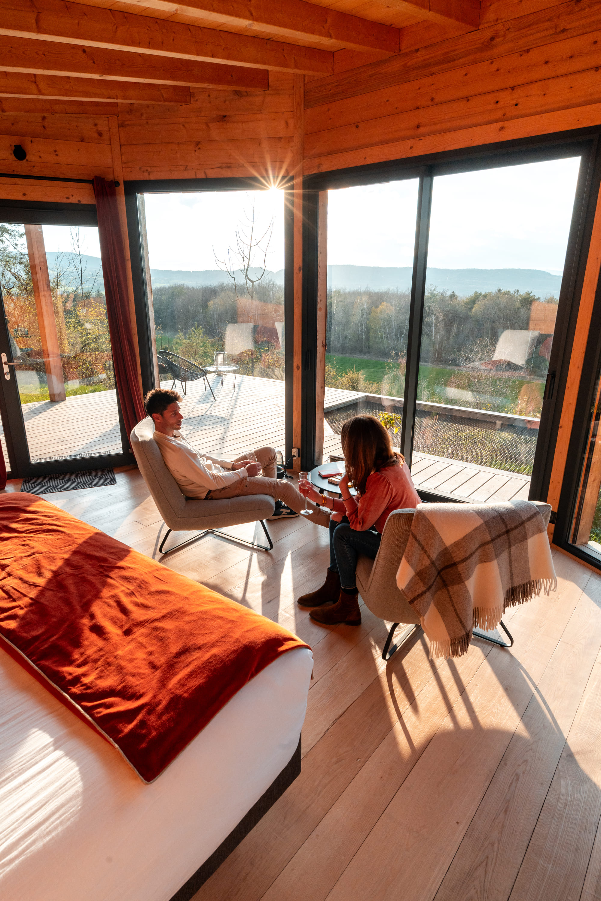 Cocoon Lodge : une évasion sensorielle en pleine nature à St Paul — détail architectural