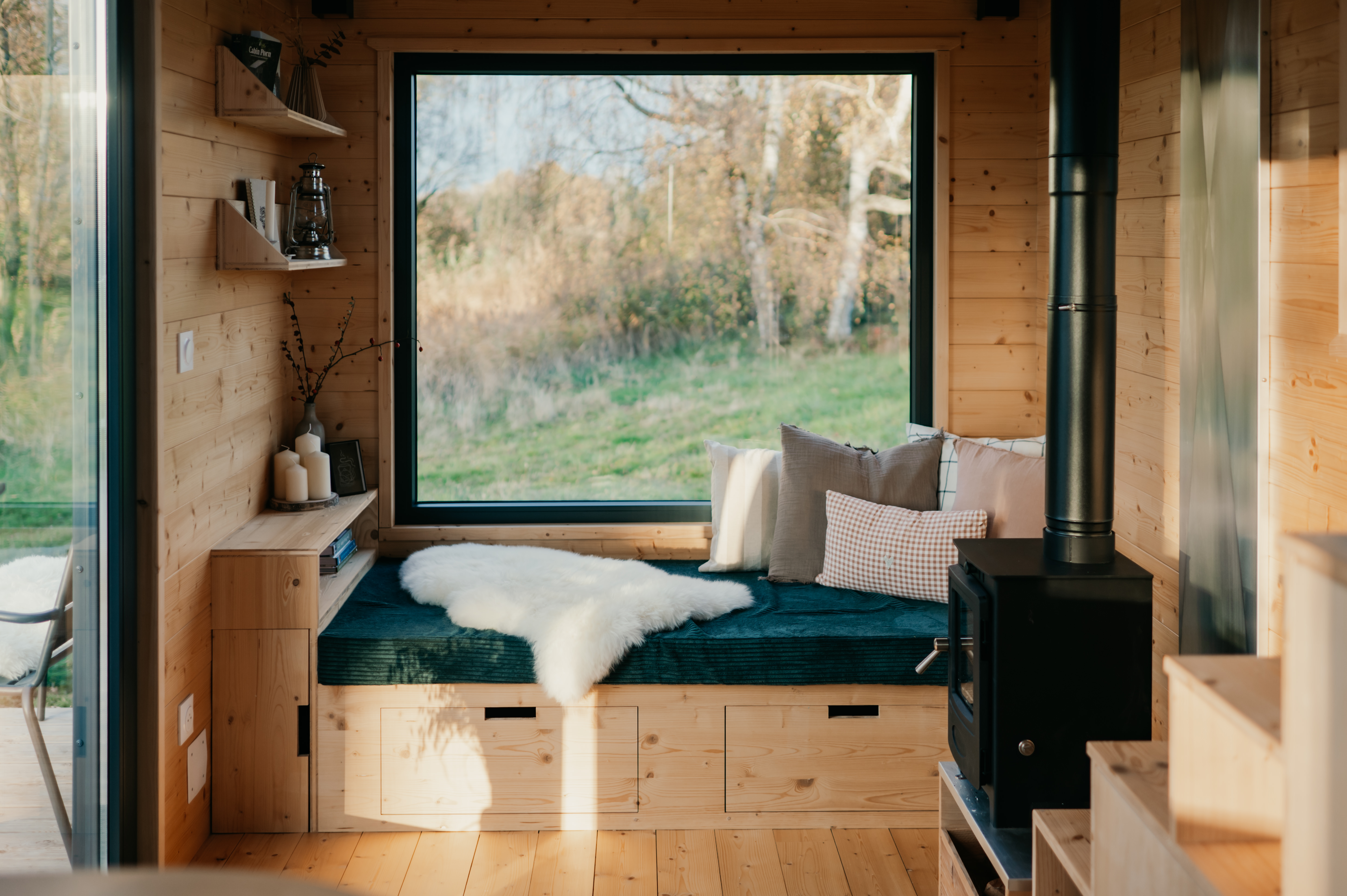 La Cabane Pain d'Épices — Tiny House avec spa à Haut-Rhin à Soultz-Haut-Rhin — cuisine