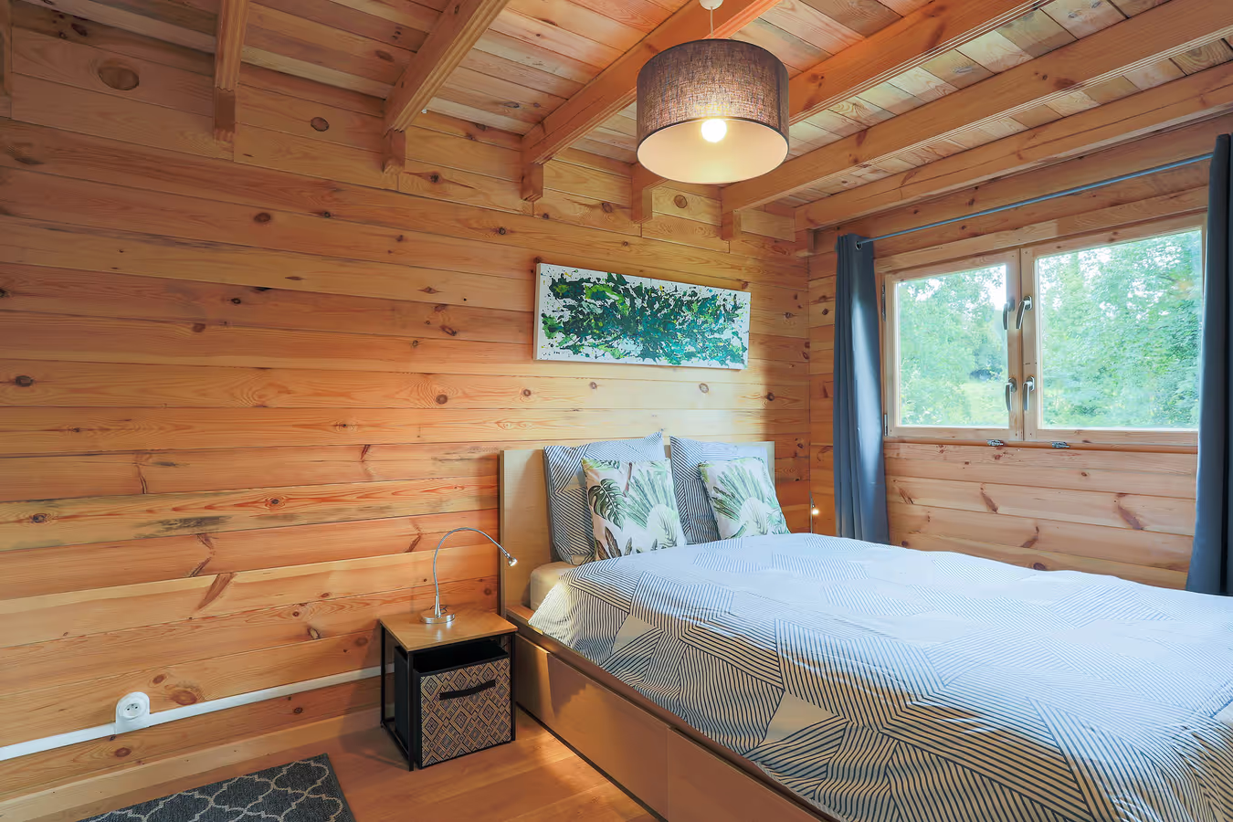 Ty Koad — Chalet avec spa et jacuzzi en Finistère à Keryanti — environnement naturel