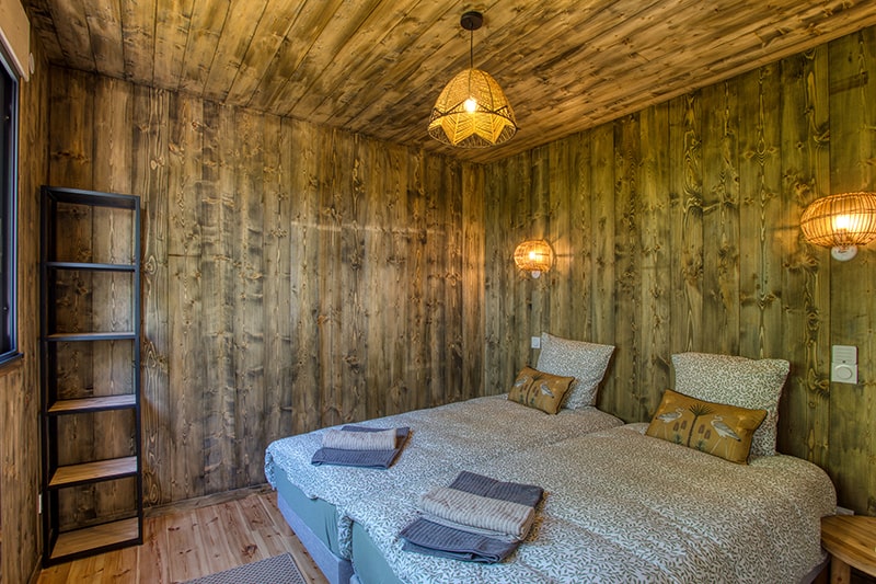 Cabane Spa des Pins — Luxe et spa privatif en Dordogne à Coursac — chambre