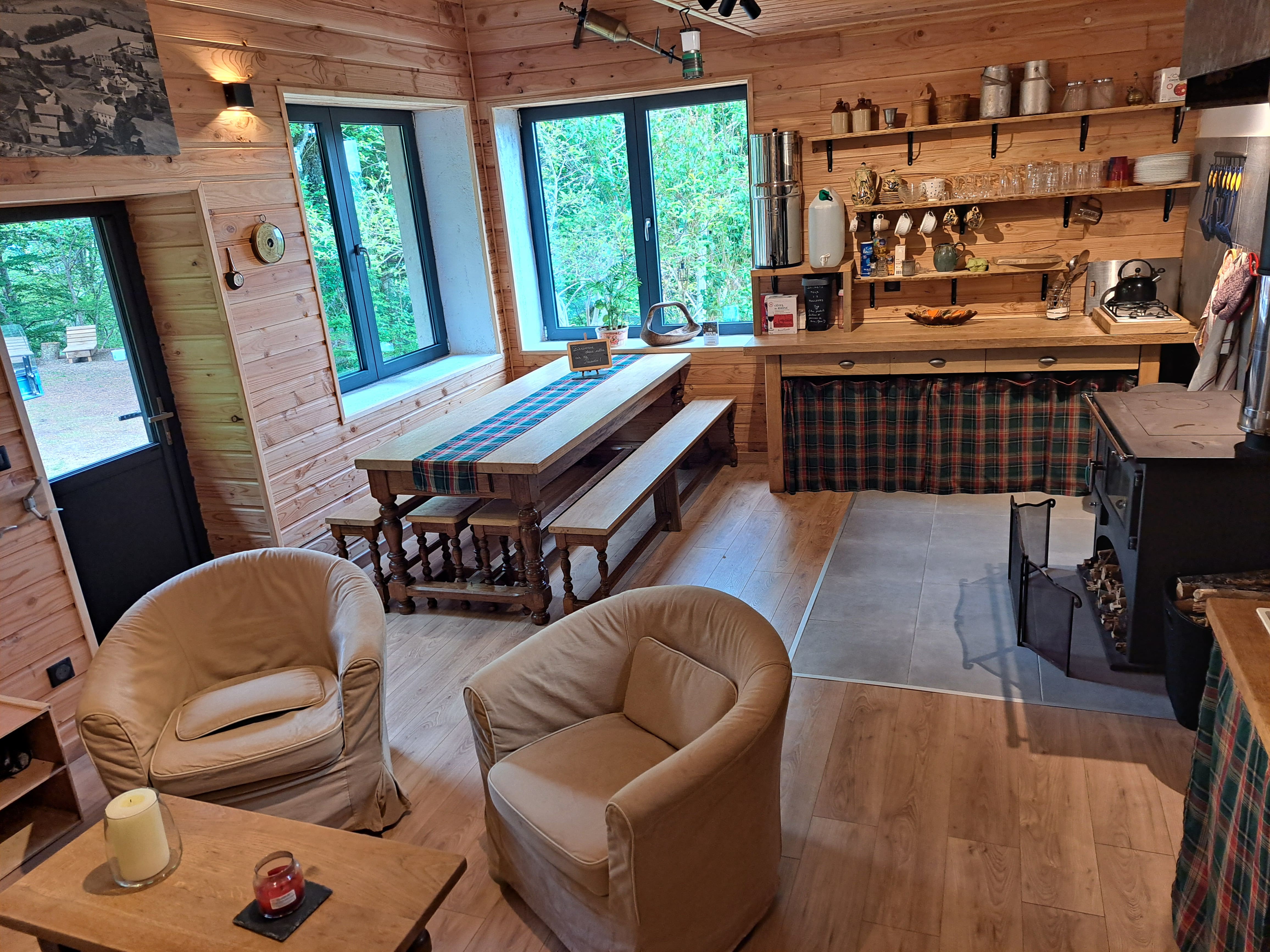 Le Refuge d'Yzeron — Gîte nature avec spa à Yzeron (Rhône) à Yzeron — salle de bain
