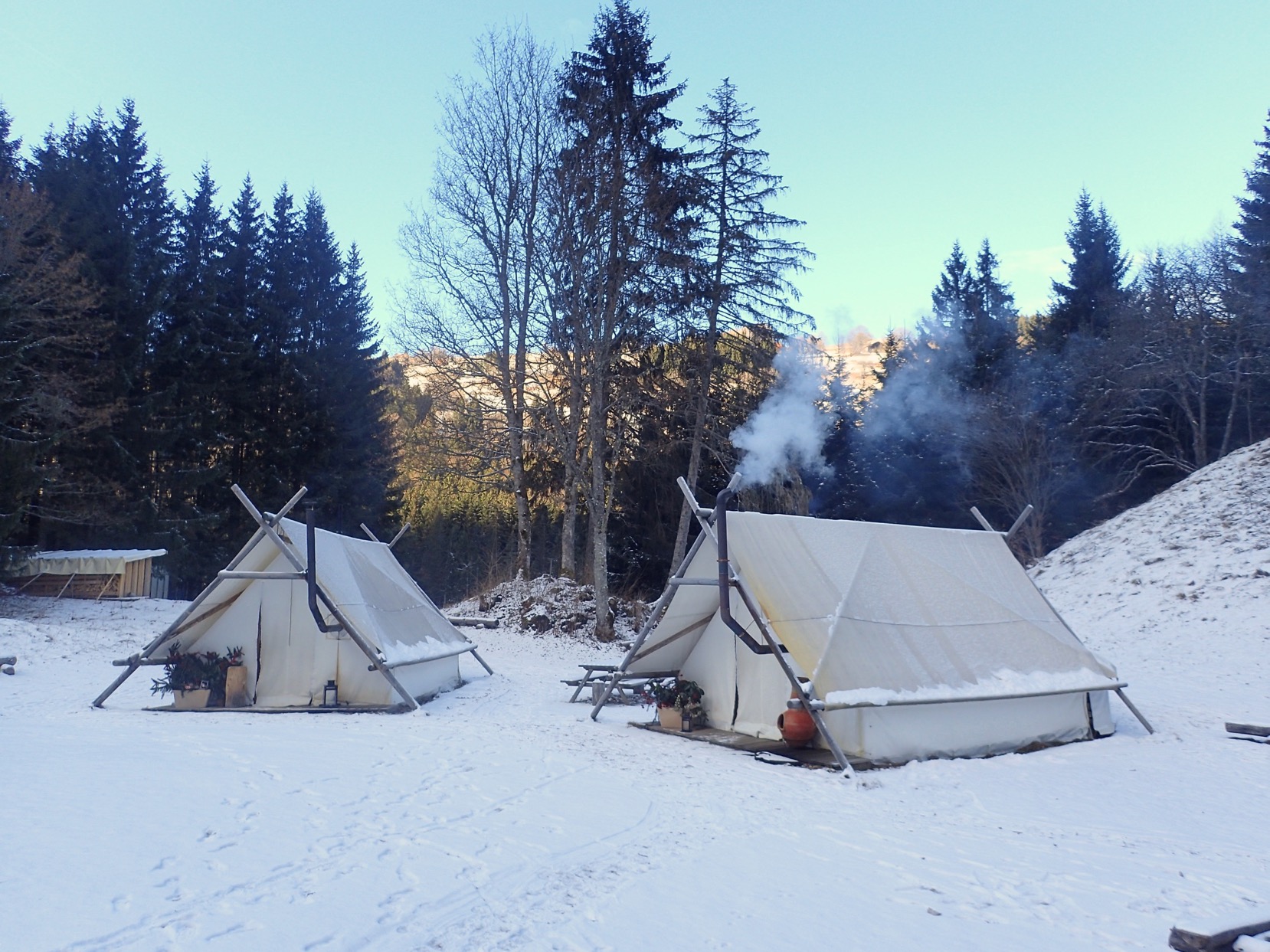 Lodge Zaltana : une expérience immersive en pleine nature à Mont-Saxonnex — cuisine