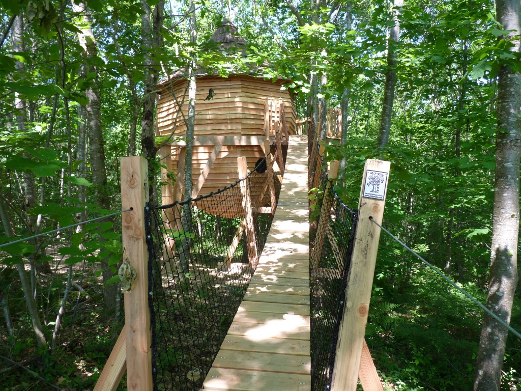 Kelenn : une cabane perchée au cœur des arbres en Aquitaine