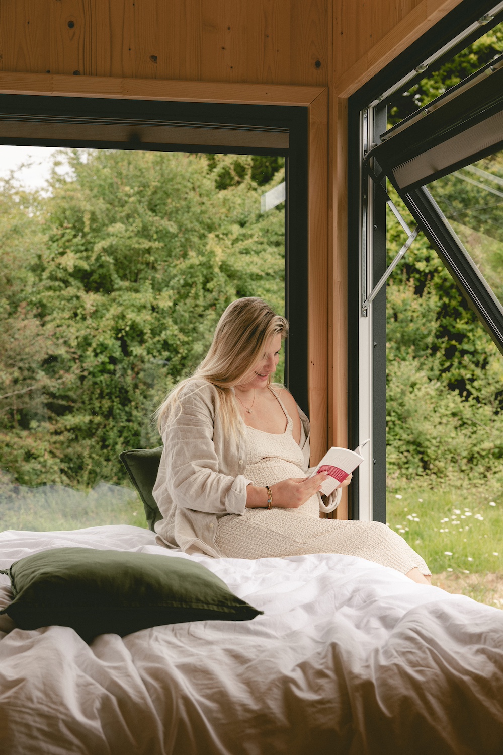 Une escapade insolite dans une Tiny House à deux pas du Zoo de Beauval à Saint-Aignan — vue depuis la terrasse
