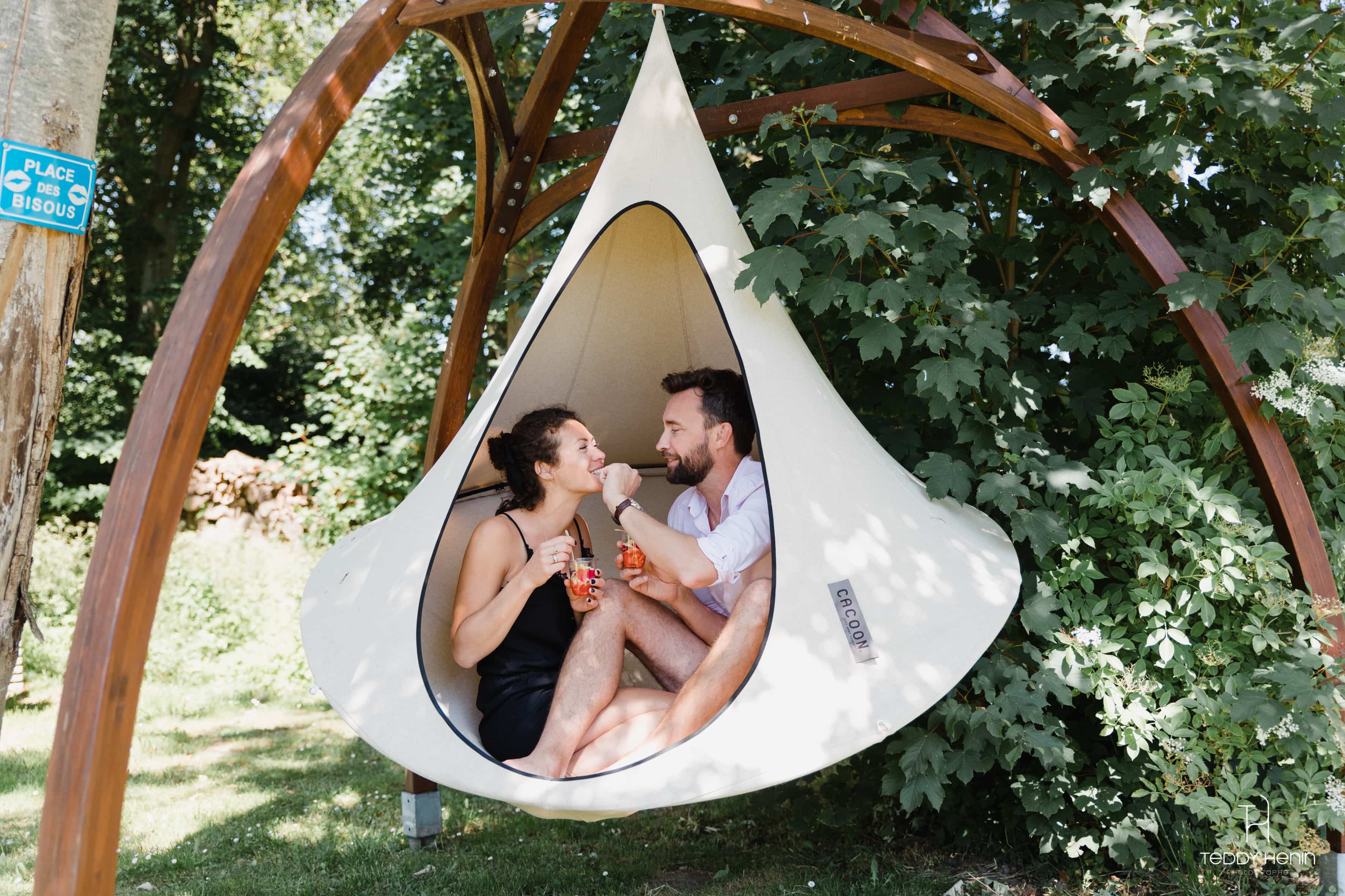 La Bulle au bord de l'eau — Hébergement insolite avec spa à Somme à Amiens — espace de vie