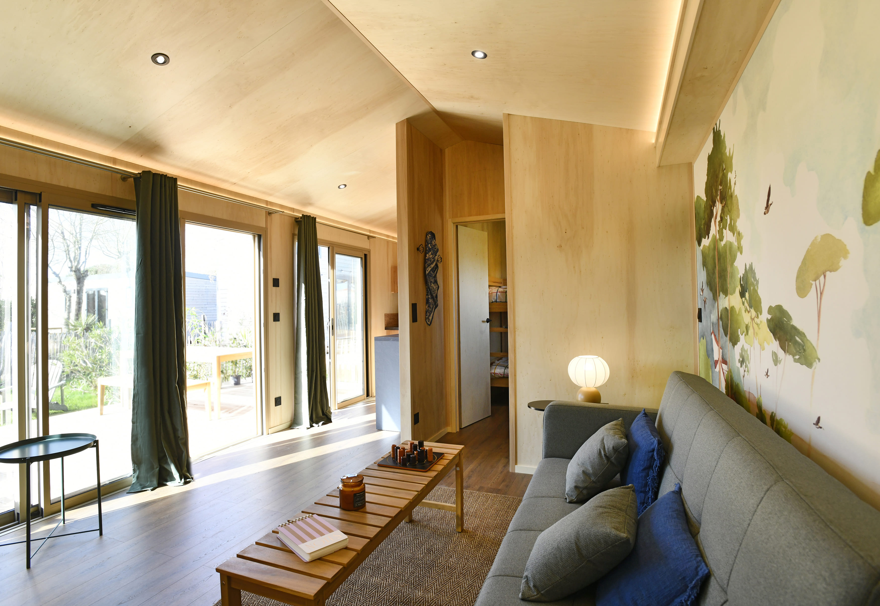 La Pause d'Oléron — Écolodge avec spa à La Brée-les-Bains à La Brée-les-Bains — environnement naturel