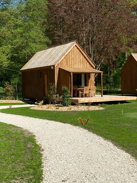 Le Nid des Renouveaux — Cabane avec vue sur étang à Oise à Beauvais — espace de vie