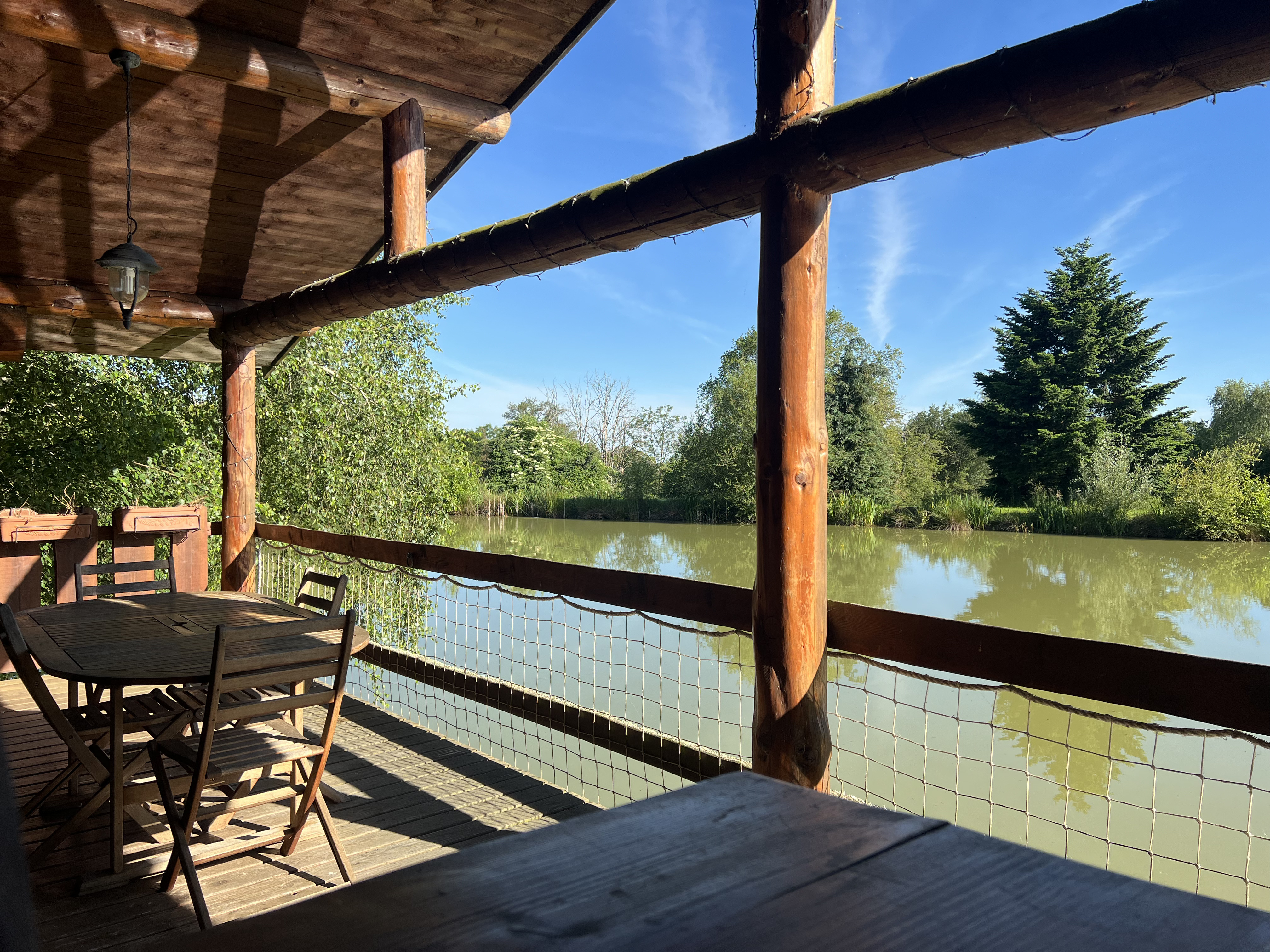 La cabane du Trappeur — Cabane avec spa à Creuse