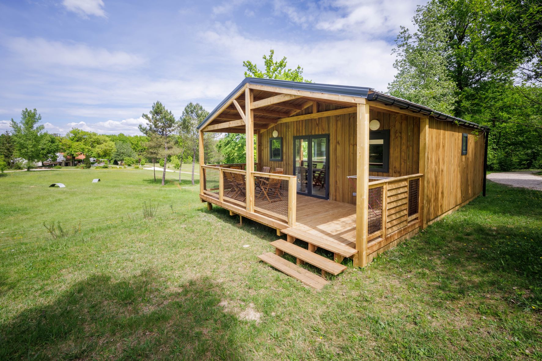Chalet Horizon — Confort et spa à 7 personnes dans le Lot