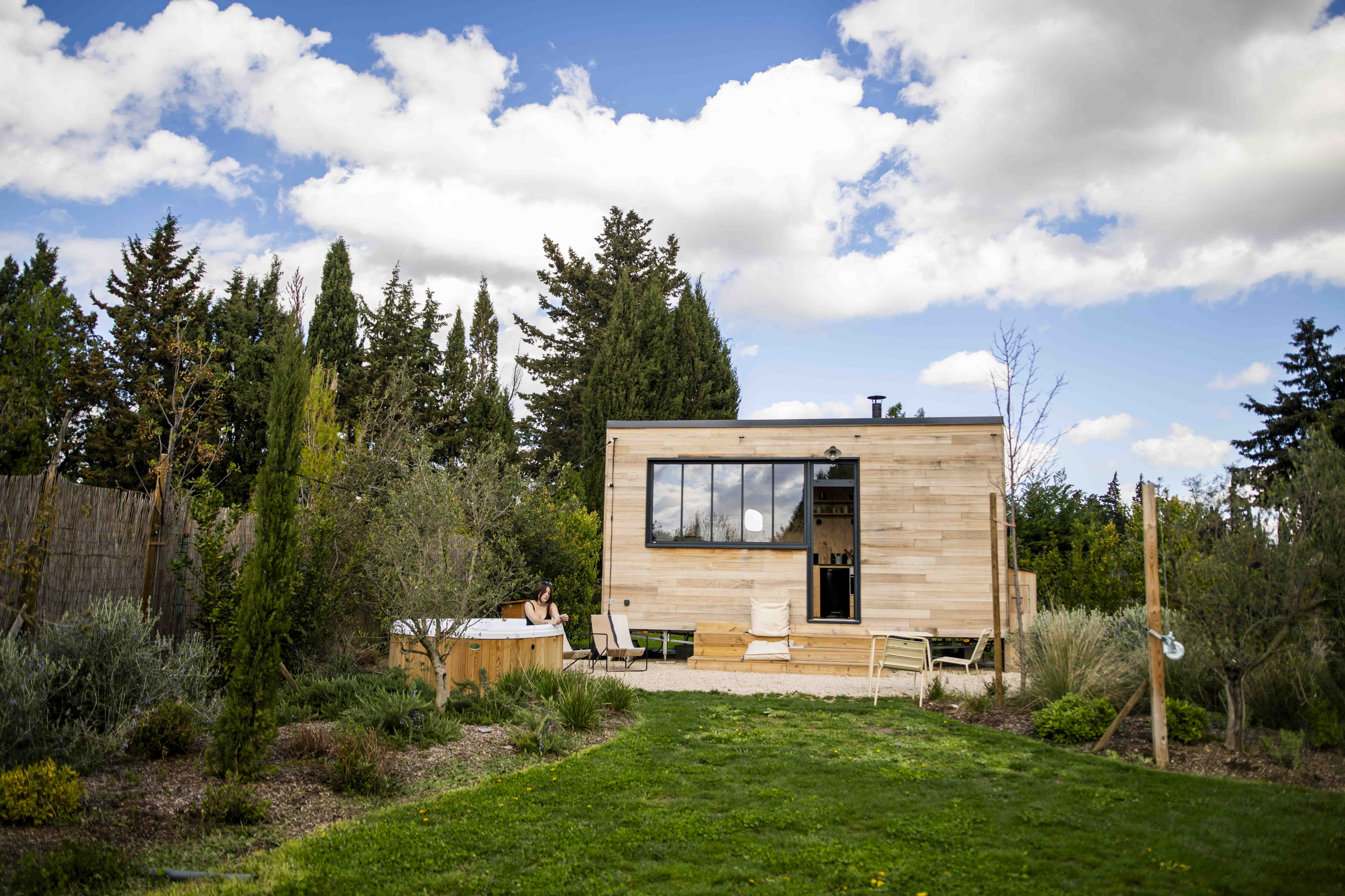L'Atelier Tiny House — Détente avec Spa à Bouches-du-Rhône
