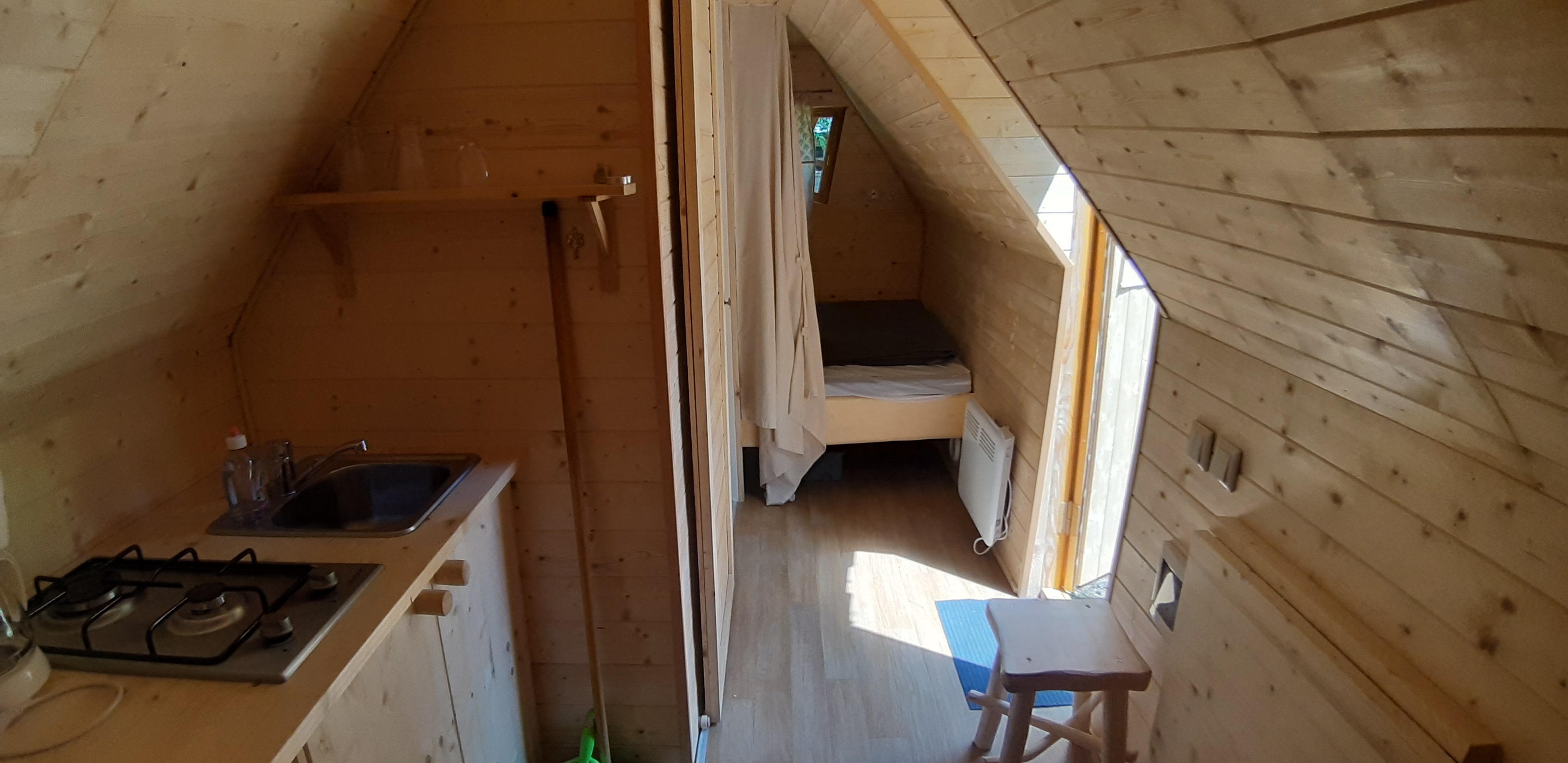 Cabane enchantée — Séjour magique avec spa à Ardèche à Aubenas — salle de bain