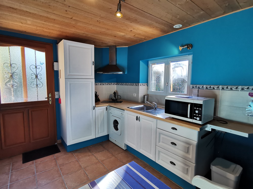 Le Four à Pains : une maisonnette bretonne au charme unique à Ambon — vue intérieure