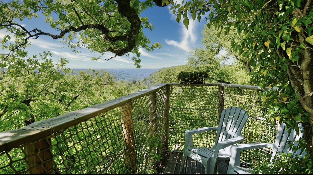 Cygne Chanteur : une cabane perchée au cœur de l'Auvergne — Cabane à St Simon