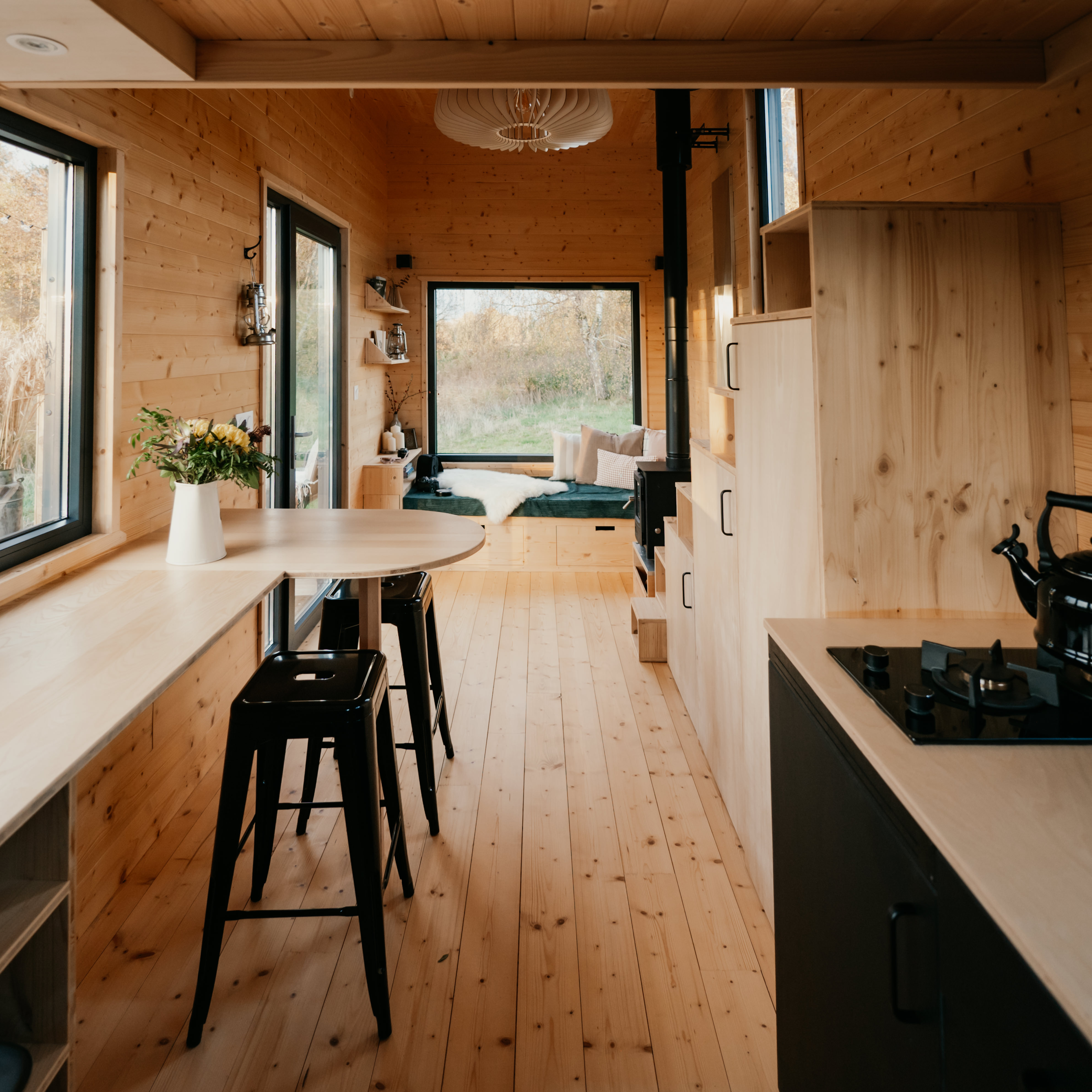 La Cabane Pain d'Épices — Tiny House avec spa à Haut-Rhin à Soultz-Haut-Rhin — environnement naturel