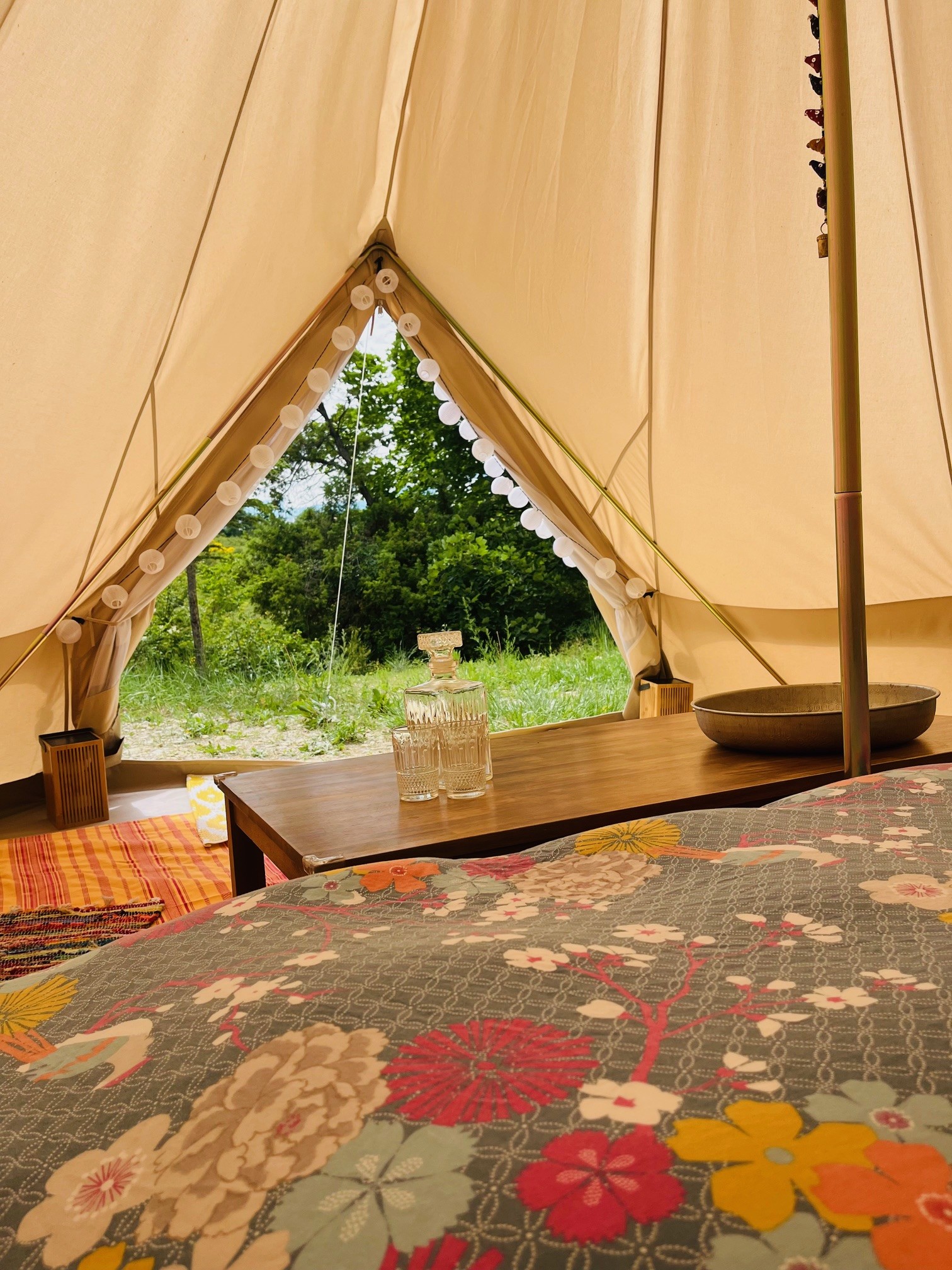 Un tipi étoilé au cœur de la vallée à Valensole — salle de bain