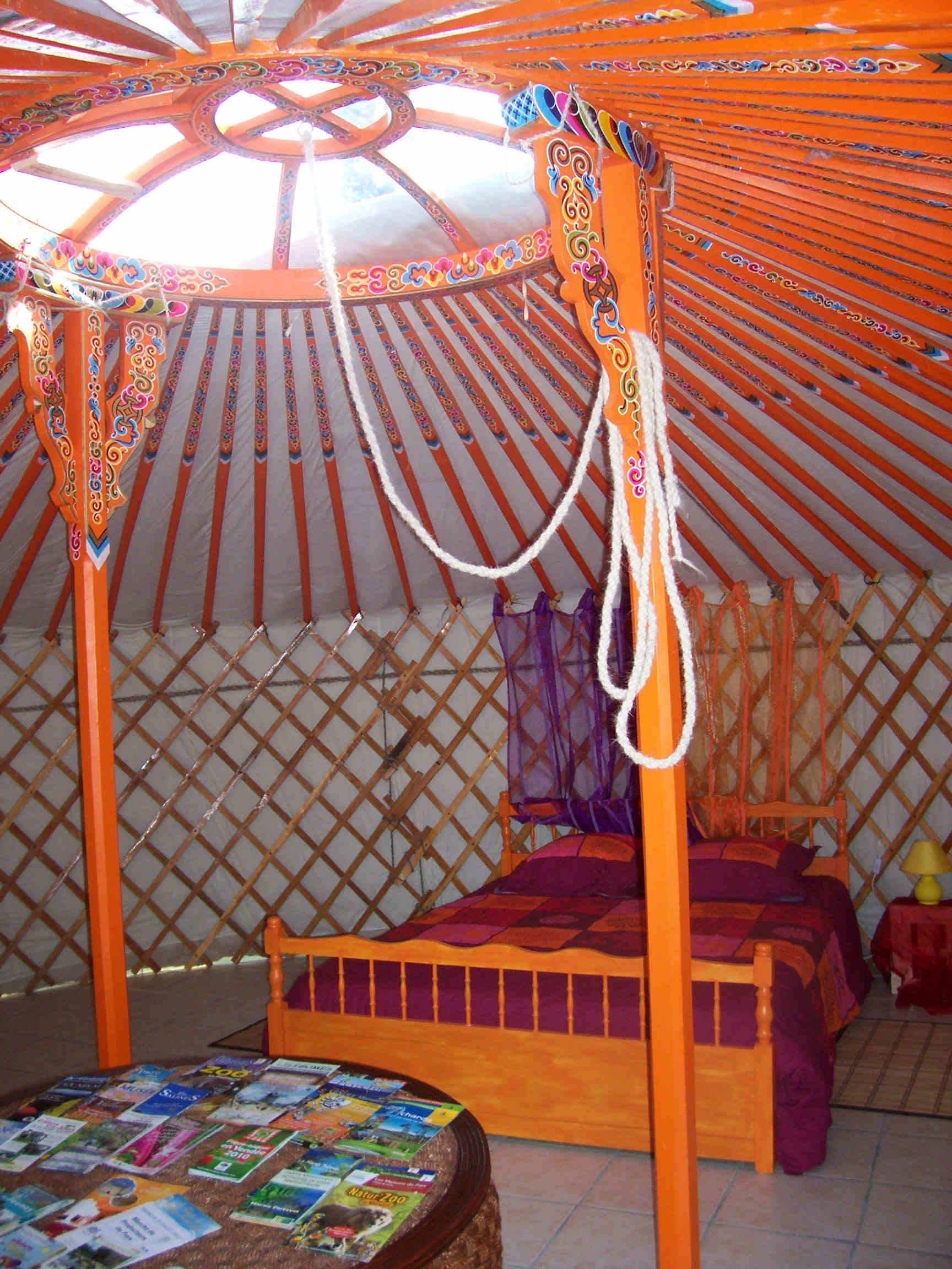 Vivez l'expérience unique de la Yourte Lila en Vendée à Landeronde — salle de bain