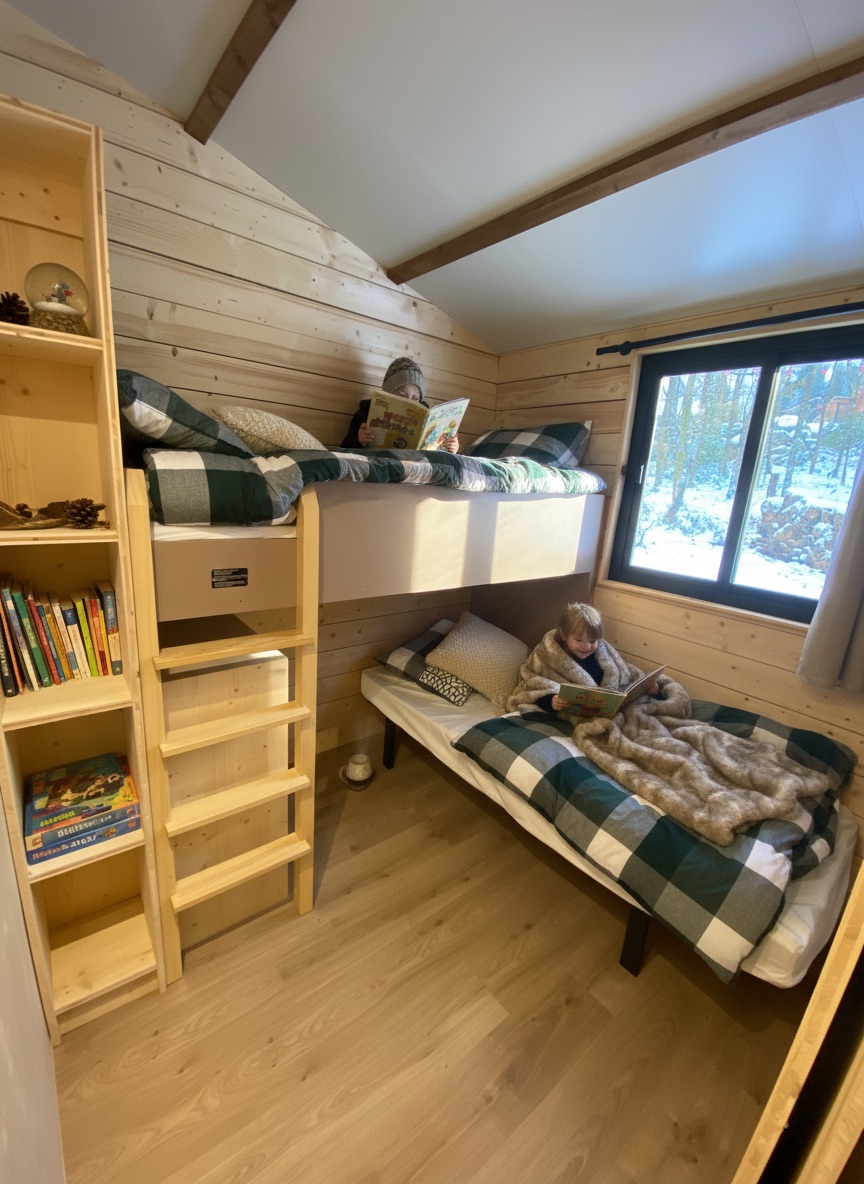 Un chalet nature avec spa privatif pour une évasion sensorielle à Anould — environnement naturel