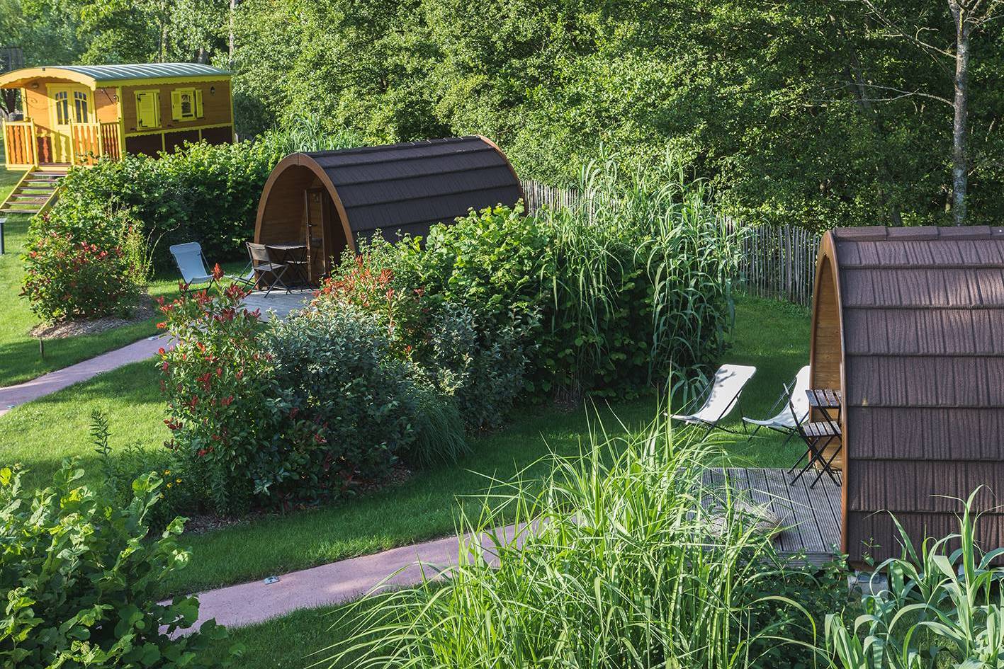 Cabane Pod : une expérience immersive en Centre-Val de Loire à Angé — chambre